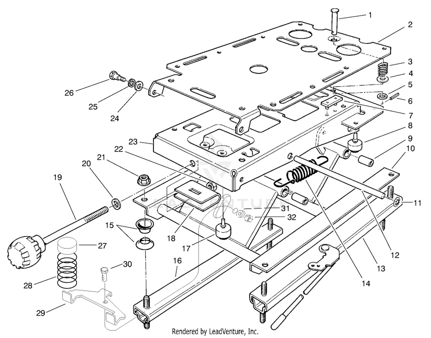 Seat Suspension Asm