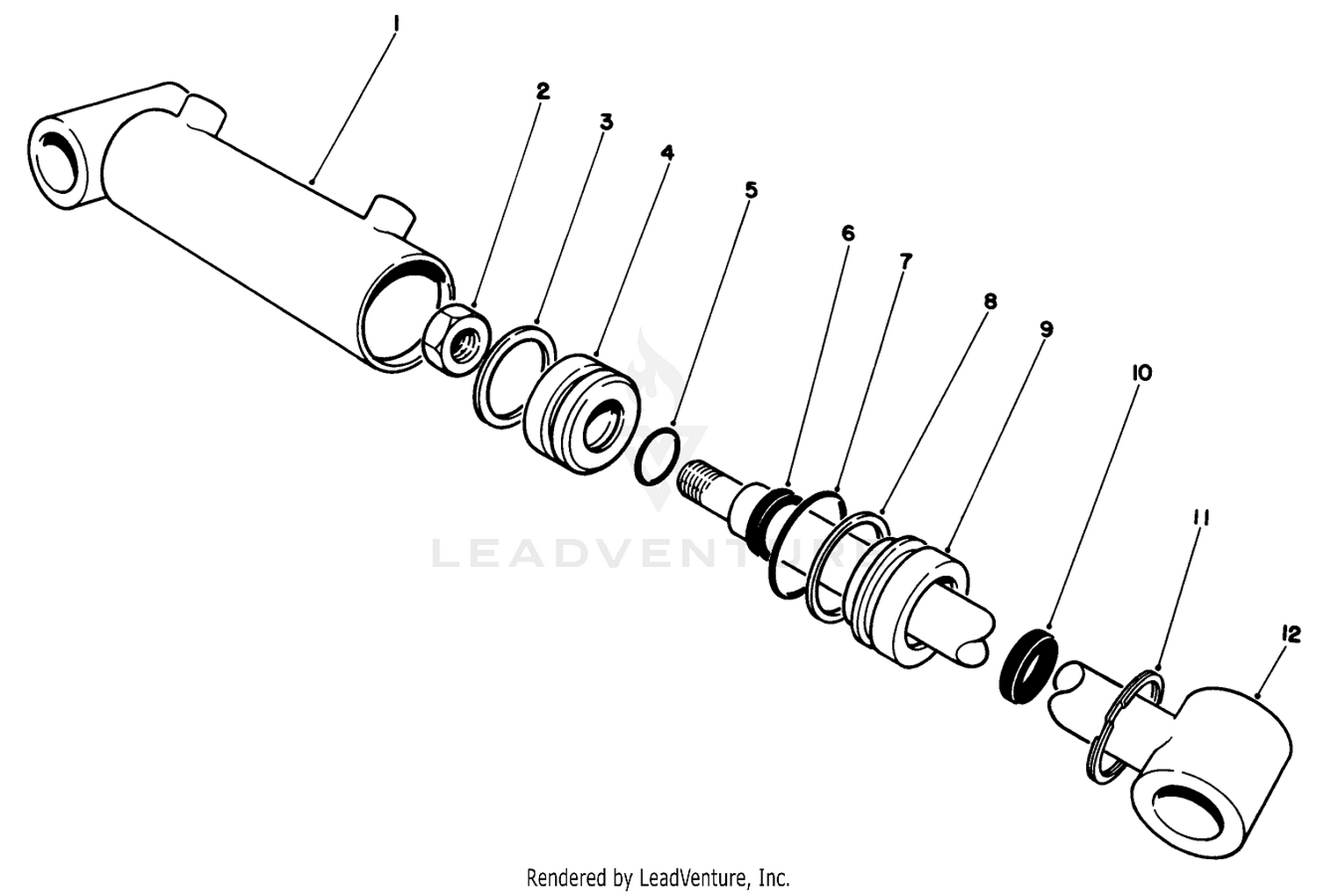 Hydraulic Cylinder No. 75-0780