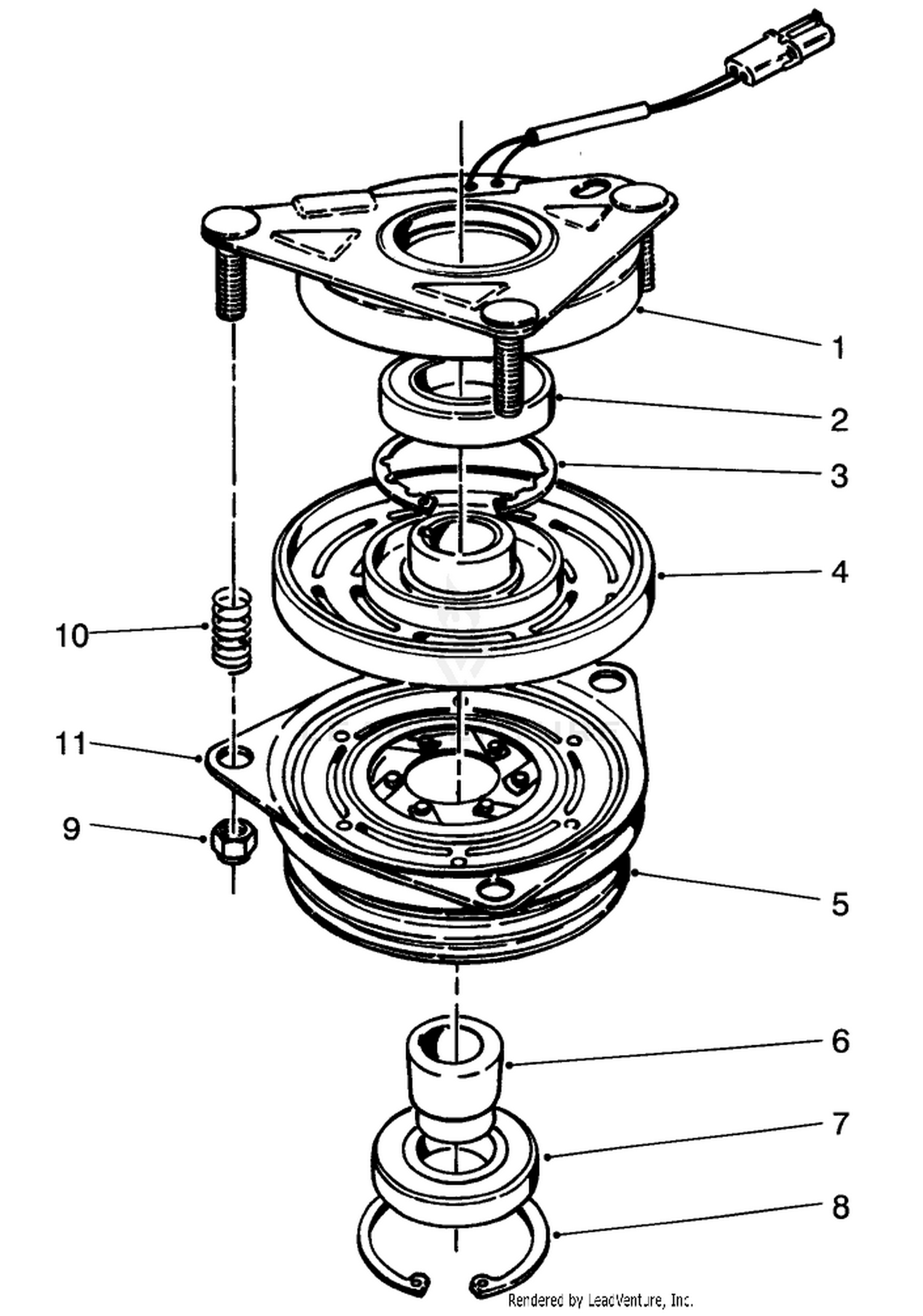 Clutch Assembly No. 86-1710