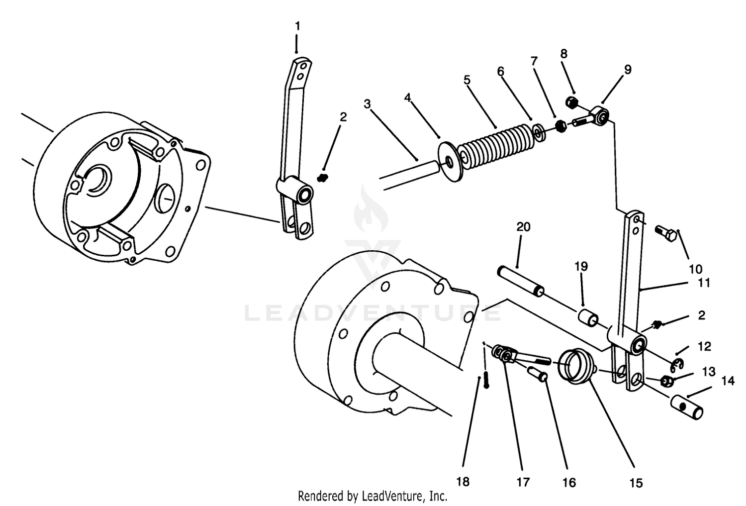 Brake Linkage Assembly