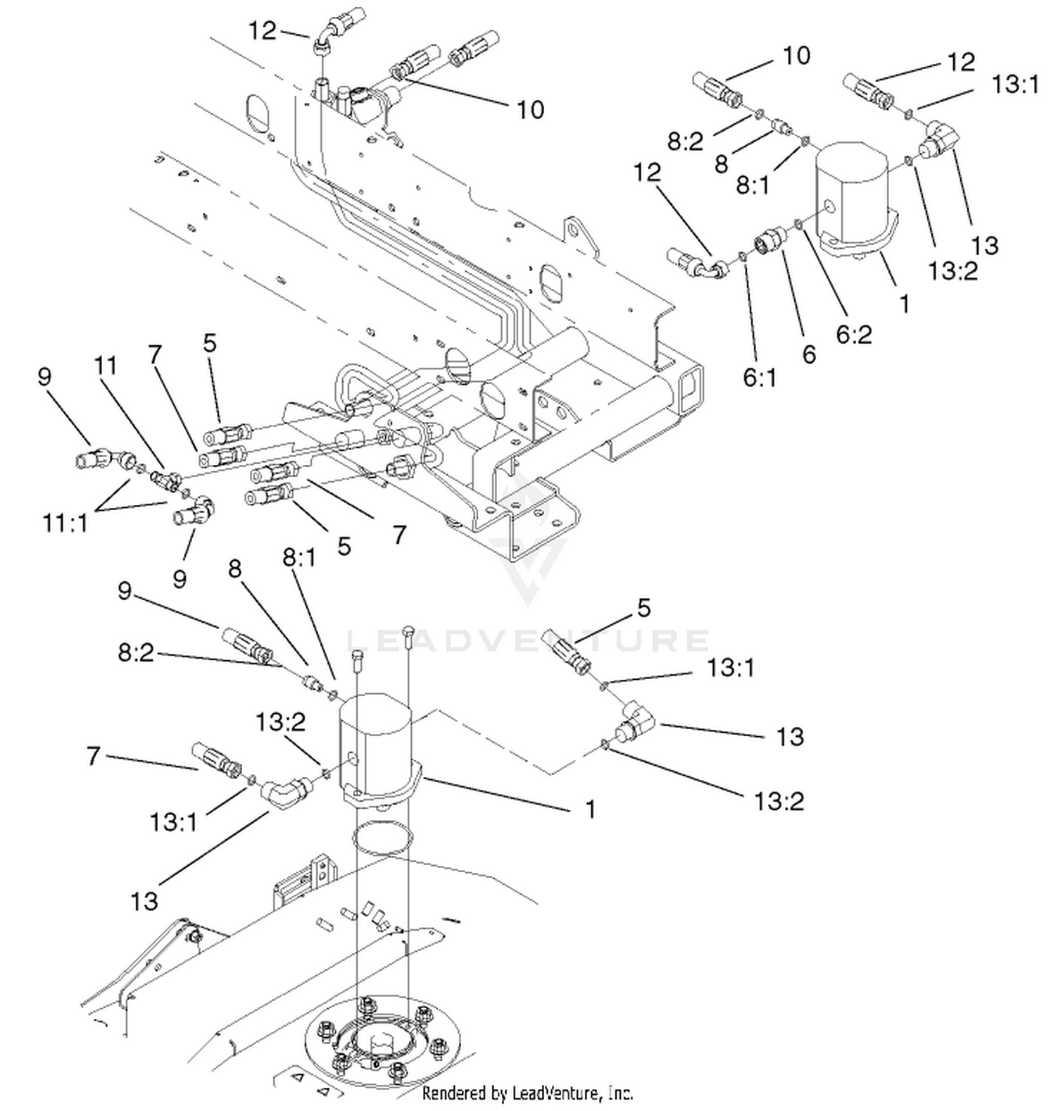 Deck Motor Assembly