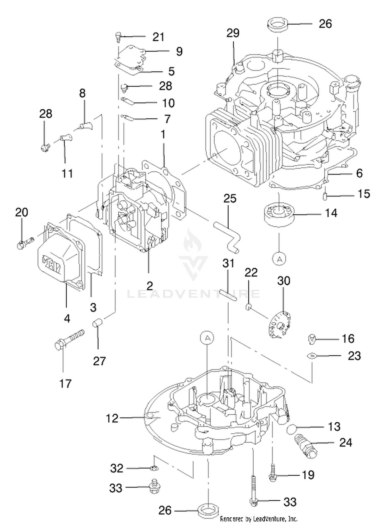 Cylinder/Crankcase Assembly
