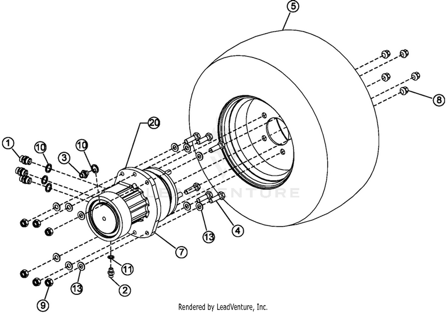 Front Wheel Assembly