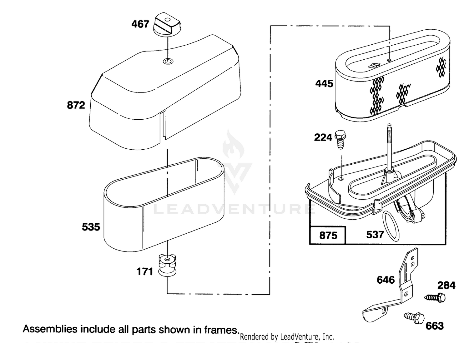 Engine Briggs  Stratton Model 28m707-0122-01 4