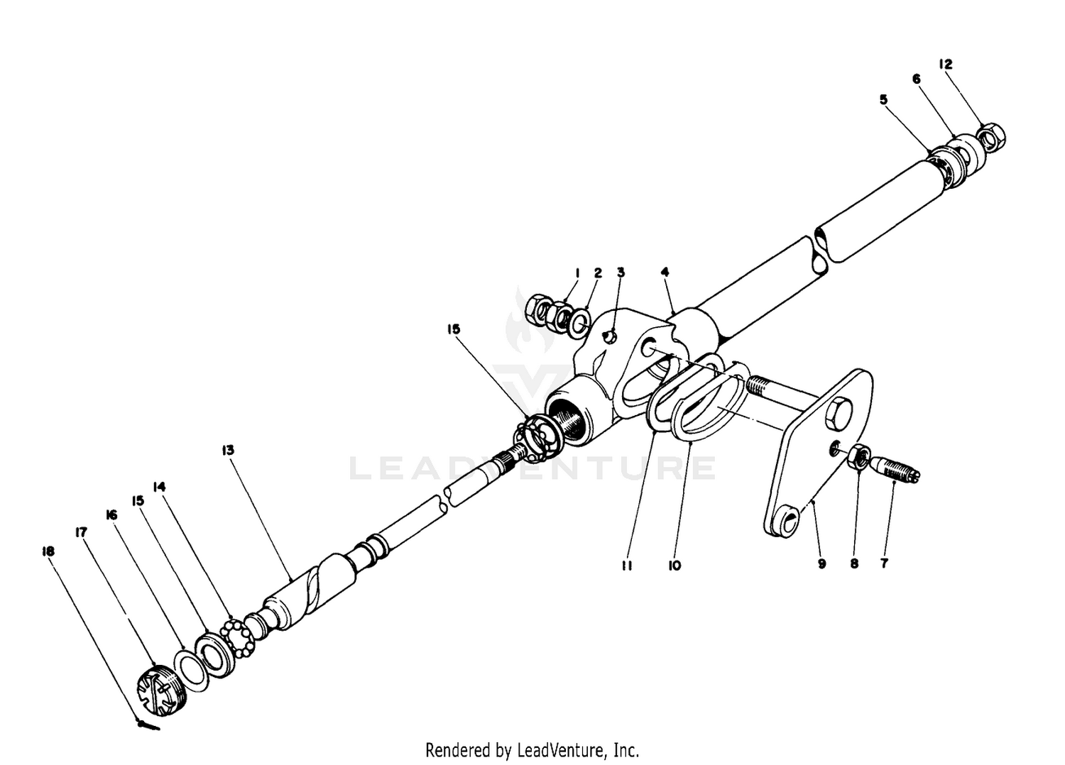 Steering Gear Assembly No. 33-4350