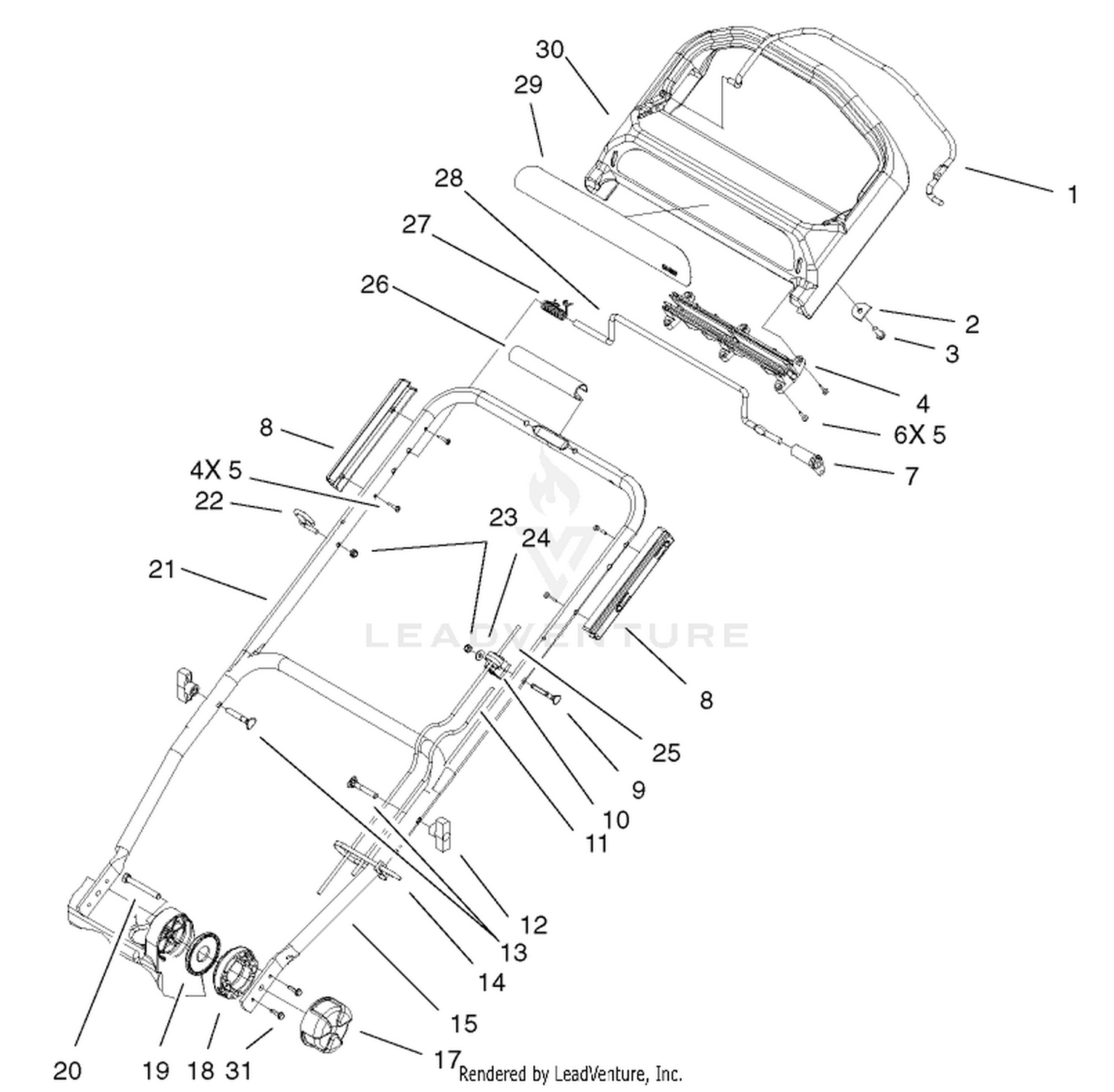 Handle and Control Assembly