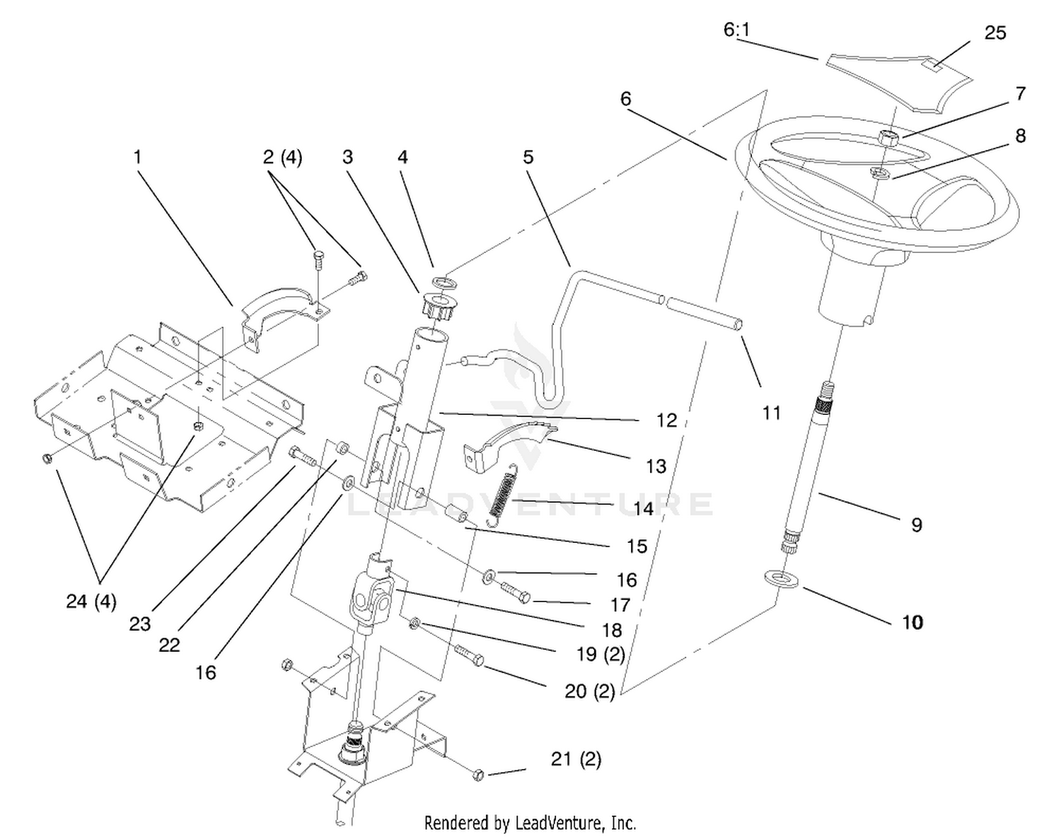 Steering Wheel And Tilt