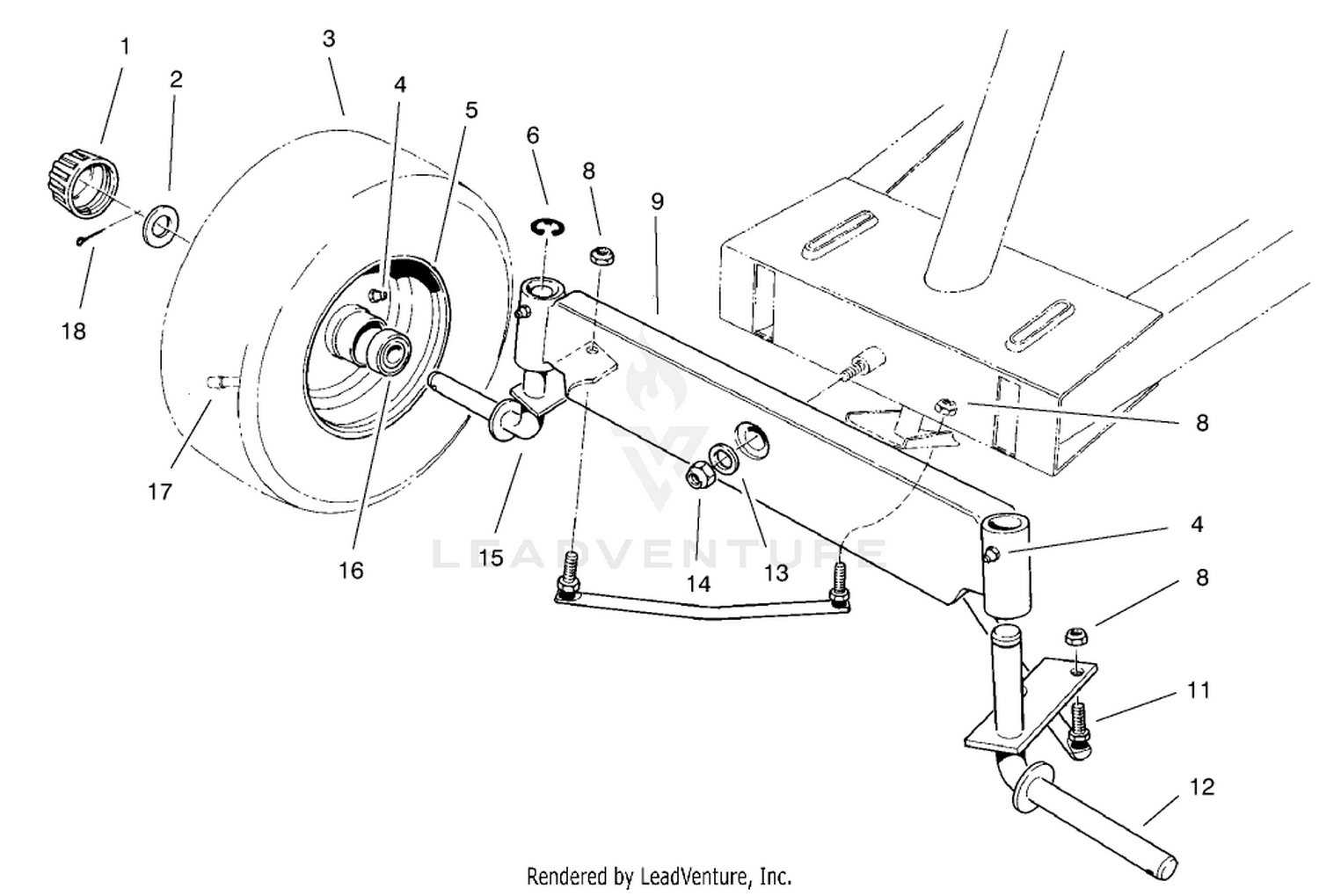 Front Axle Assembly