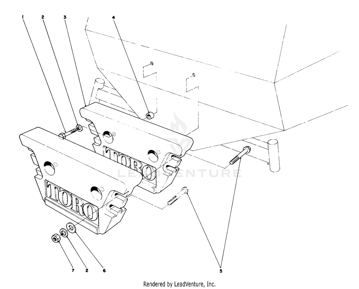 Rear Weight Kit Model No. 24-5780 (optional)