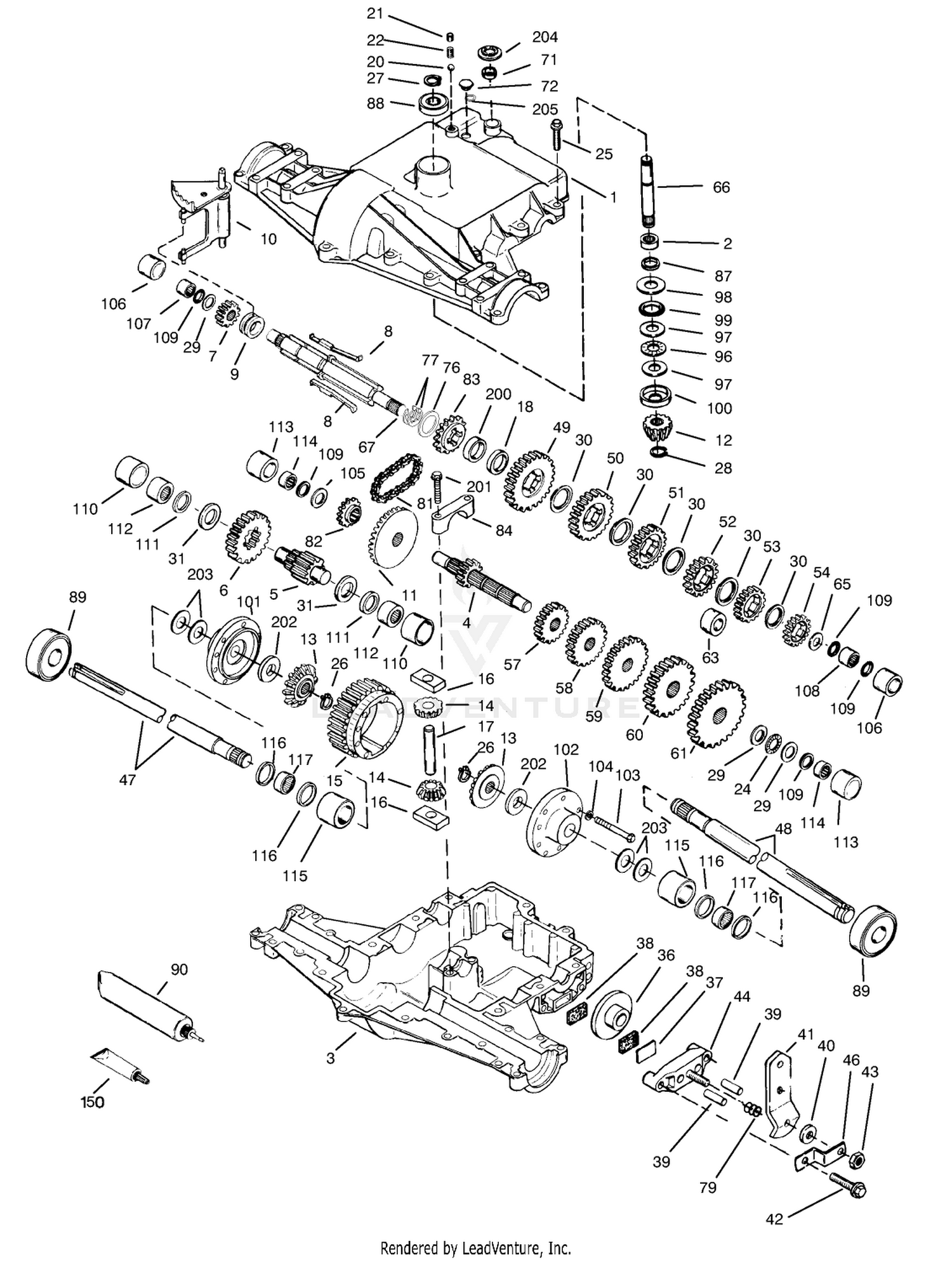 Peerless Transaxle 820-024/820-024a