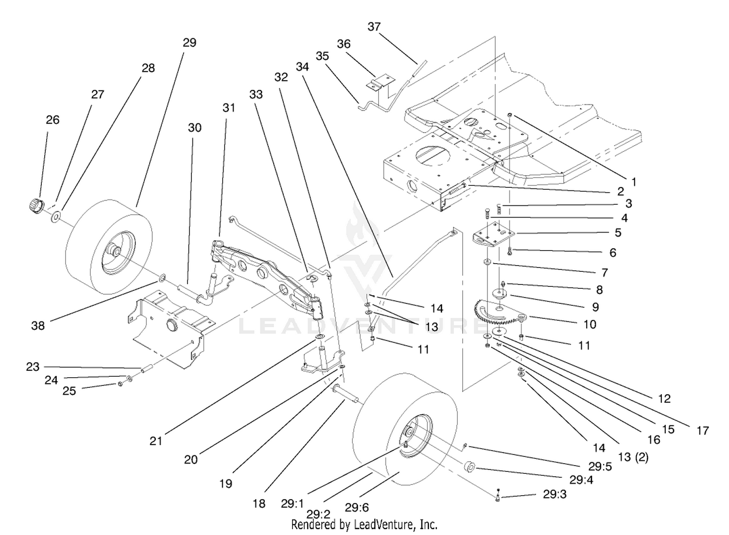 Front Axle Assembly