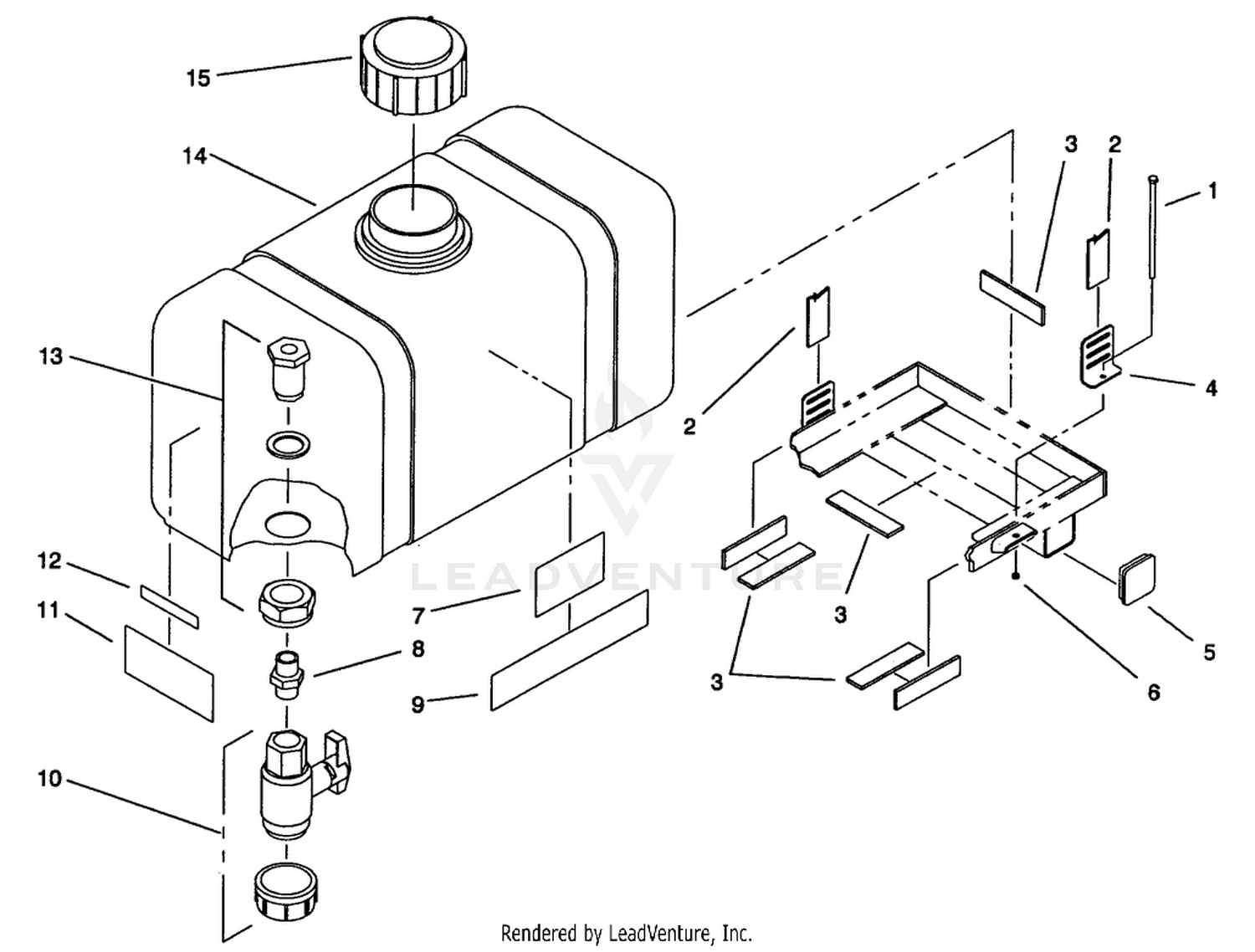 BALLAST TANK ASSEMBLY
