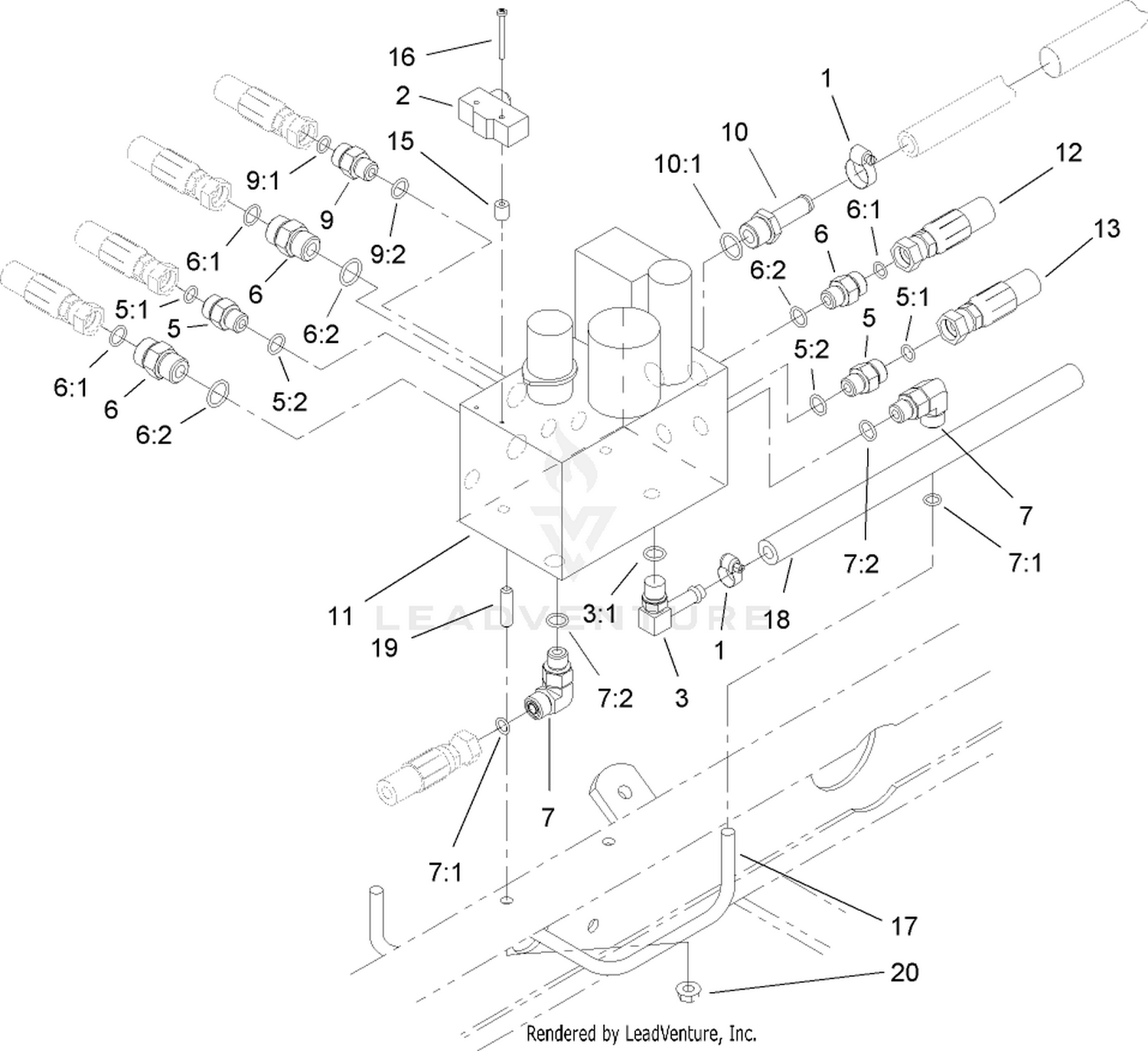 Manifold Block Assembly