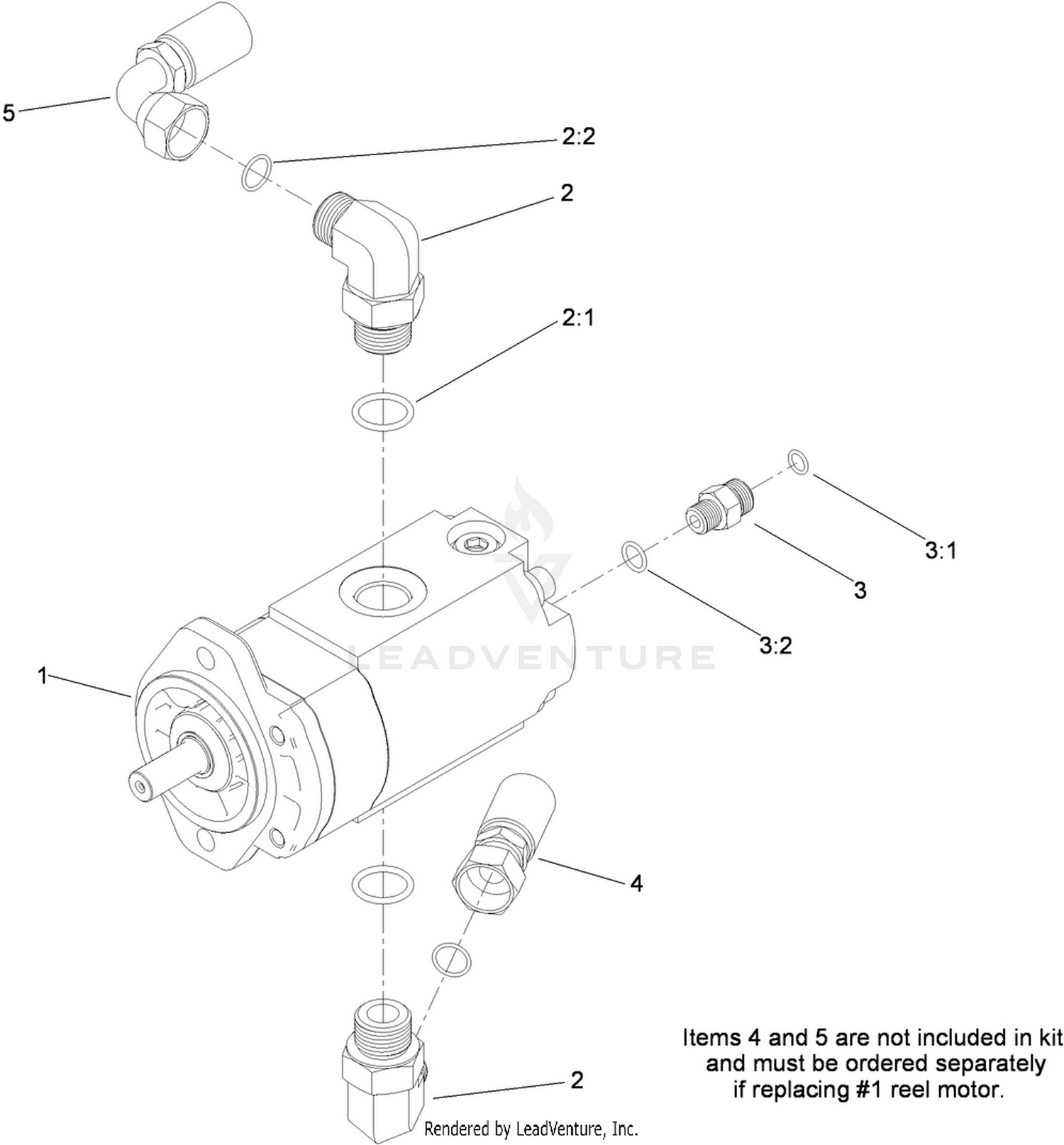 Reel Motor Kit No. 115-8017