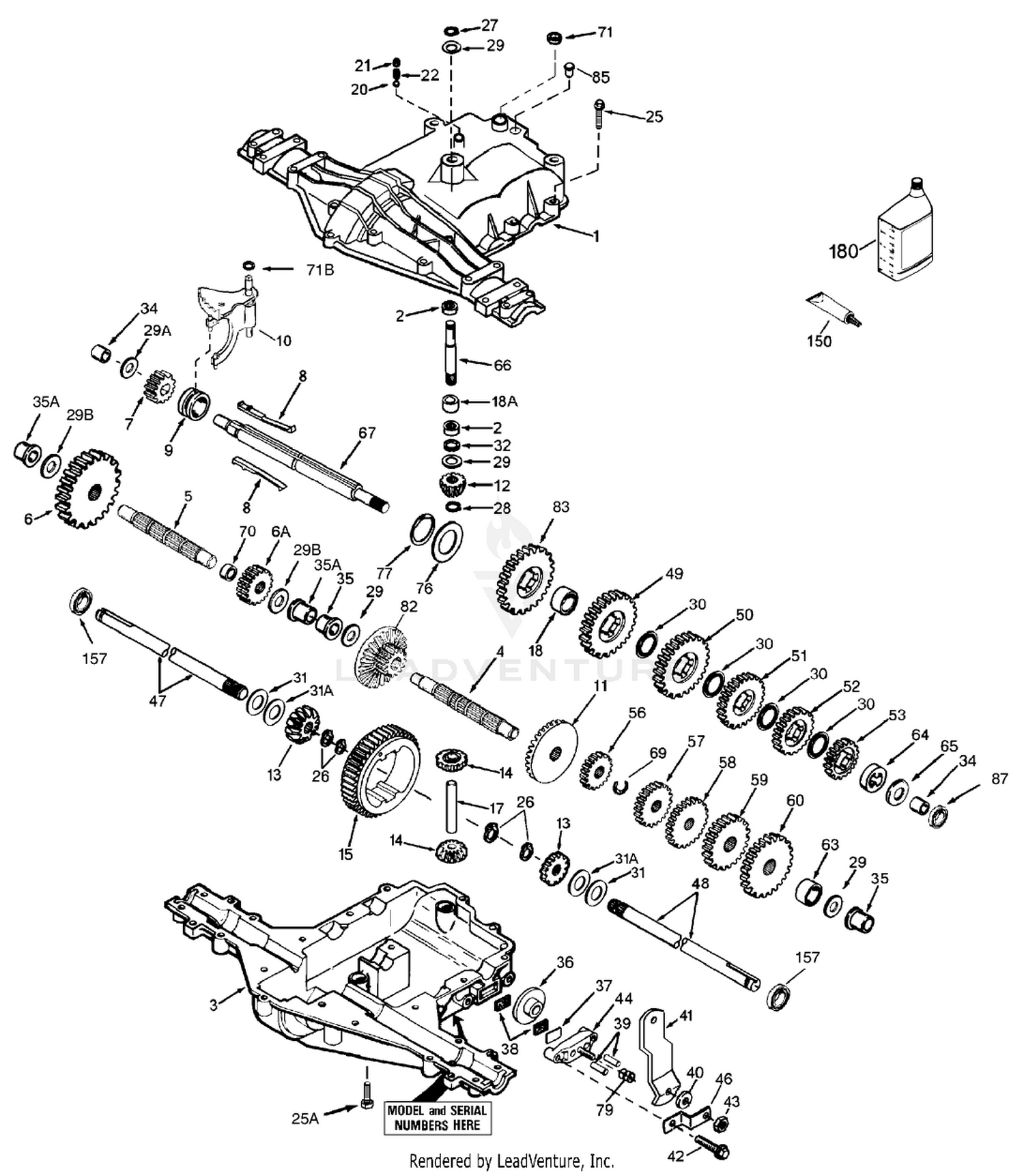 Peerless Transaxle Modes Mst 205-509a