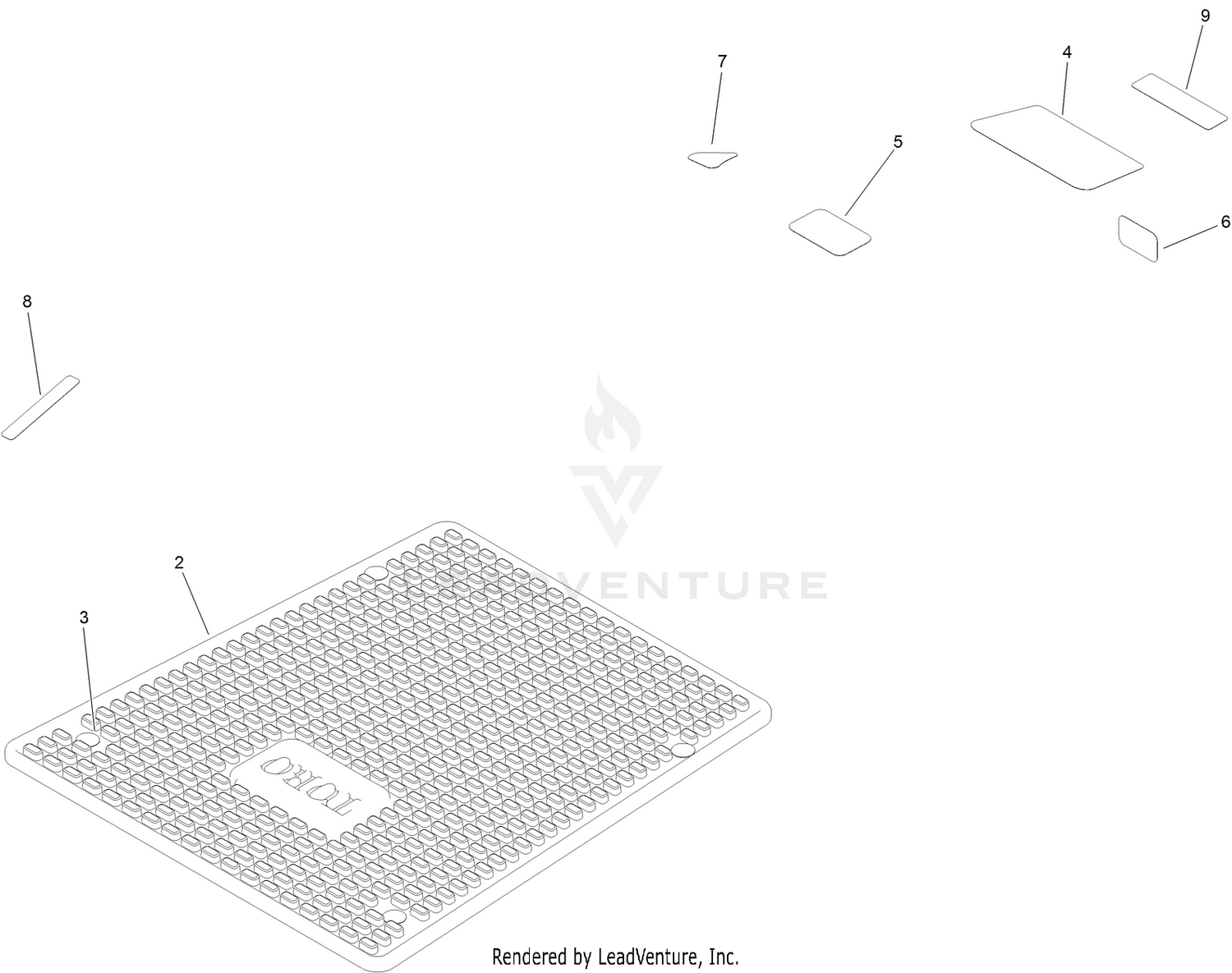 Model Specific Decal Assembly