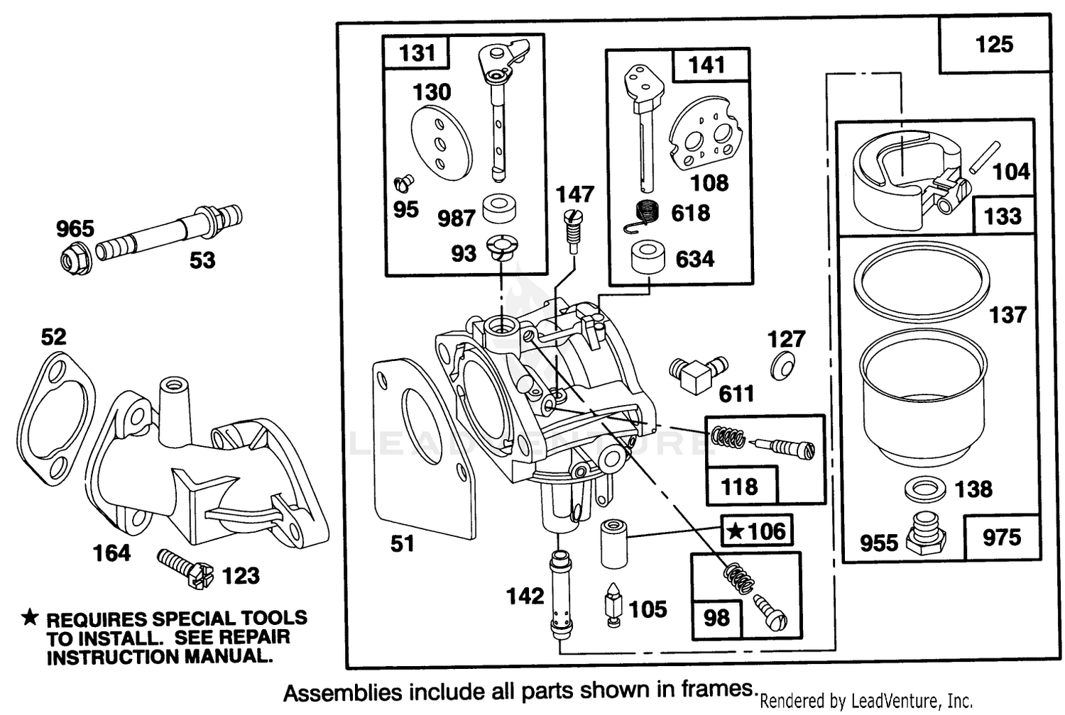 Engine Briggs  Stratton Model 28b707-0122-01 3