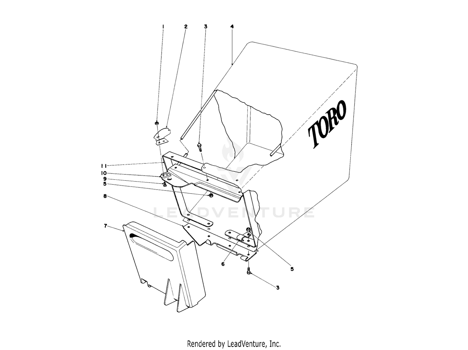 Grass Bag Assembly