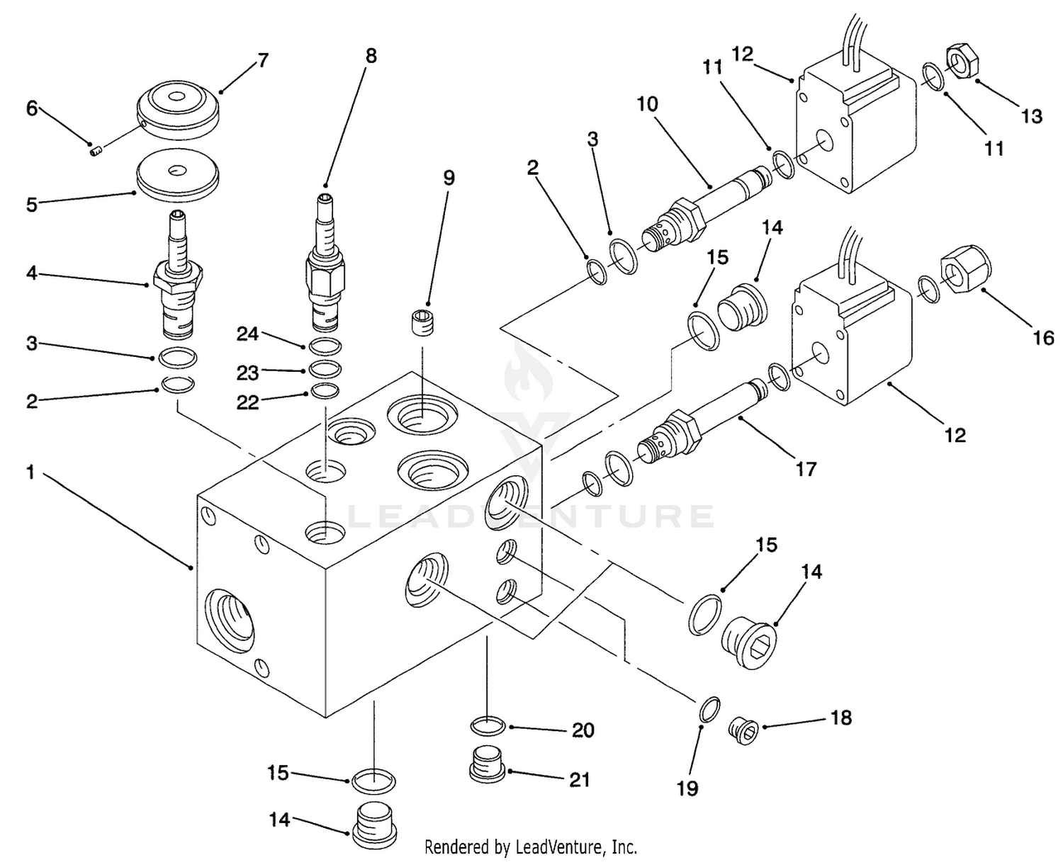Manifold Assembly No. 93-5115