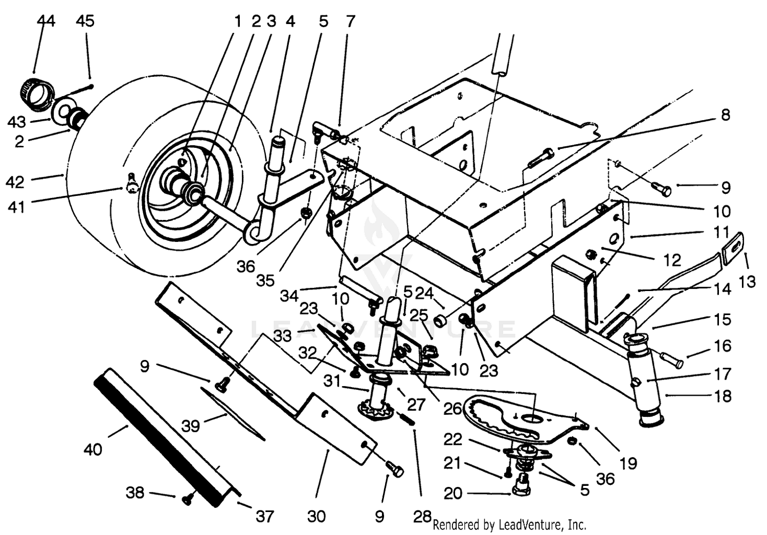 Front Axle Assembly