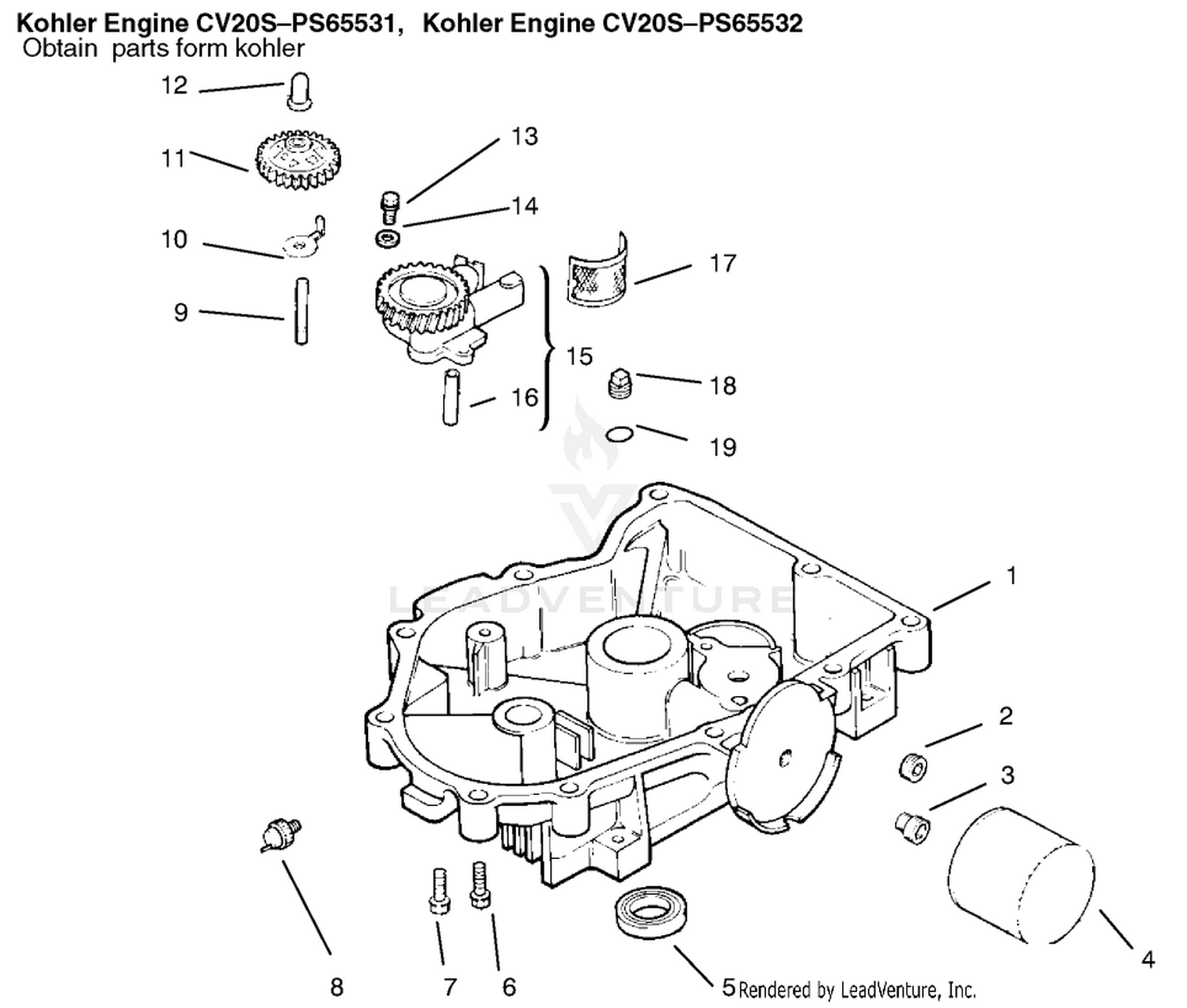 Oil Pan / Lubrication