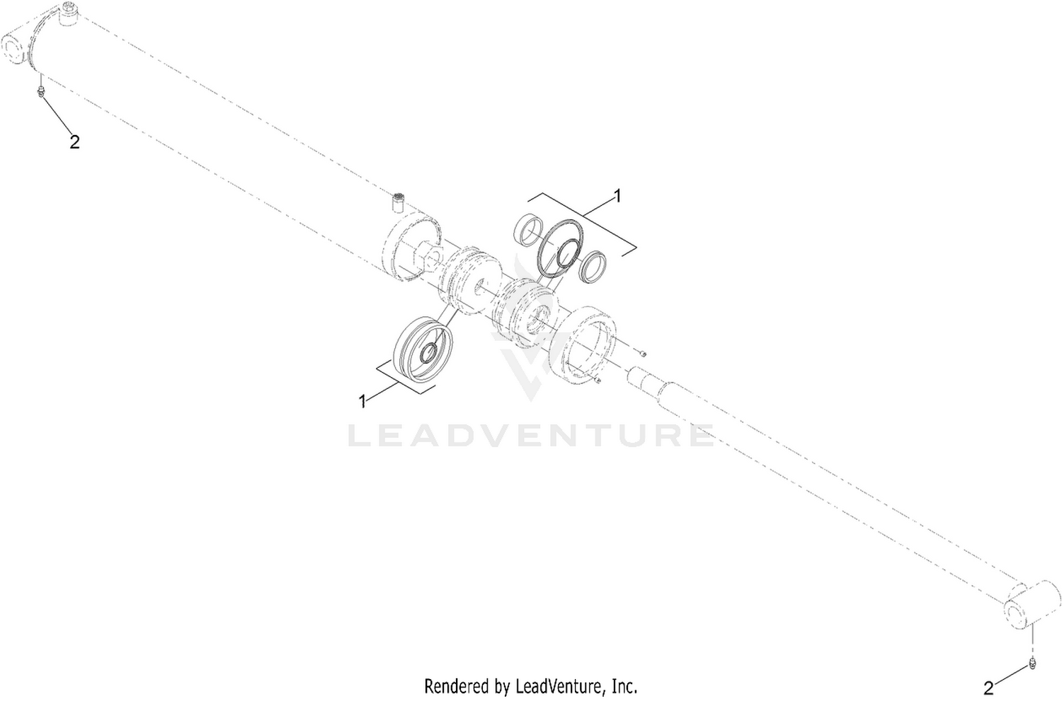 Hydraulic Cylinder Assembly No. 138-5901