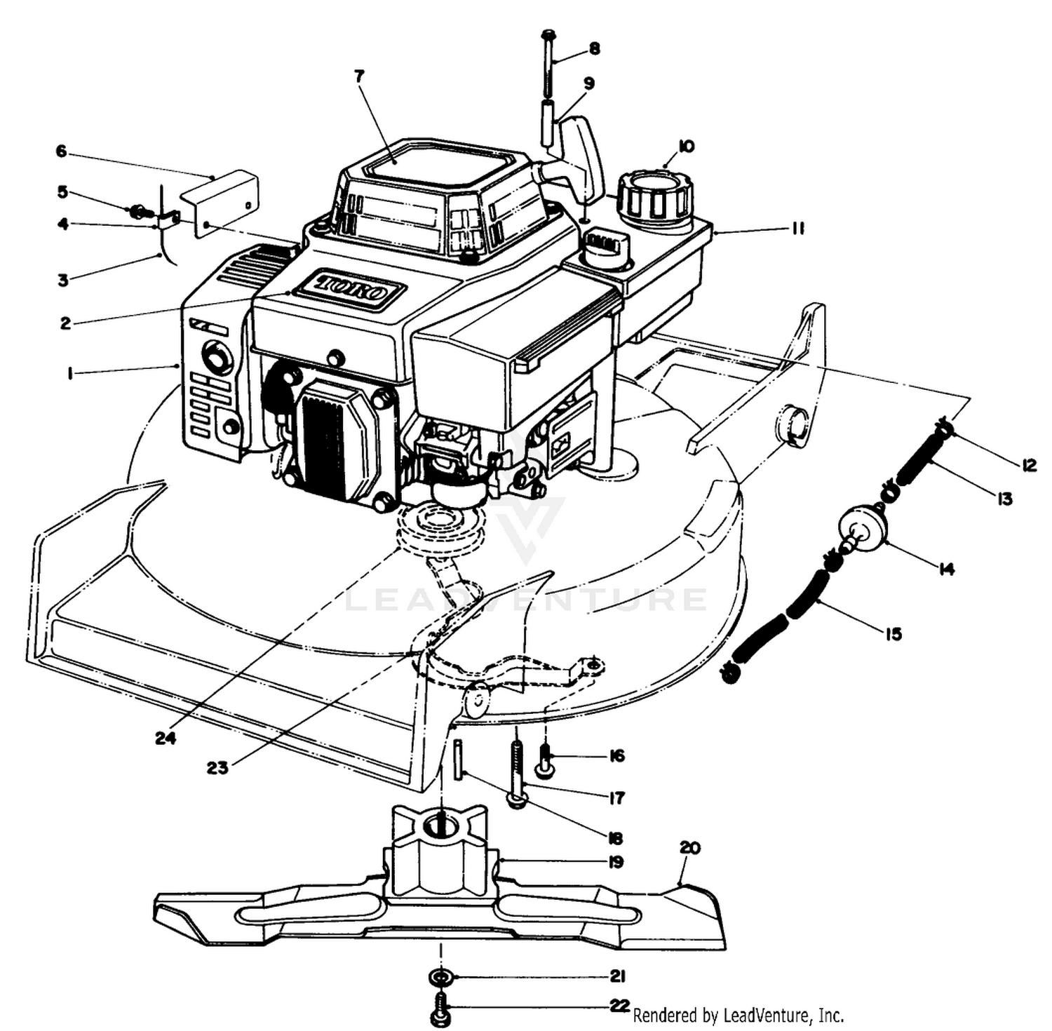 Engine Assembly (model Vmg6)