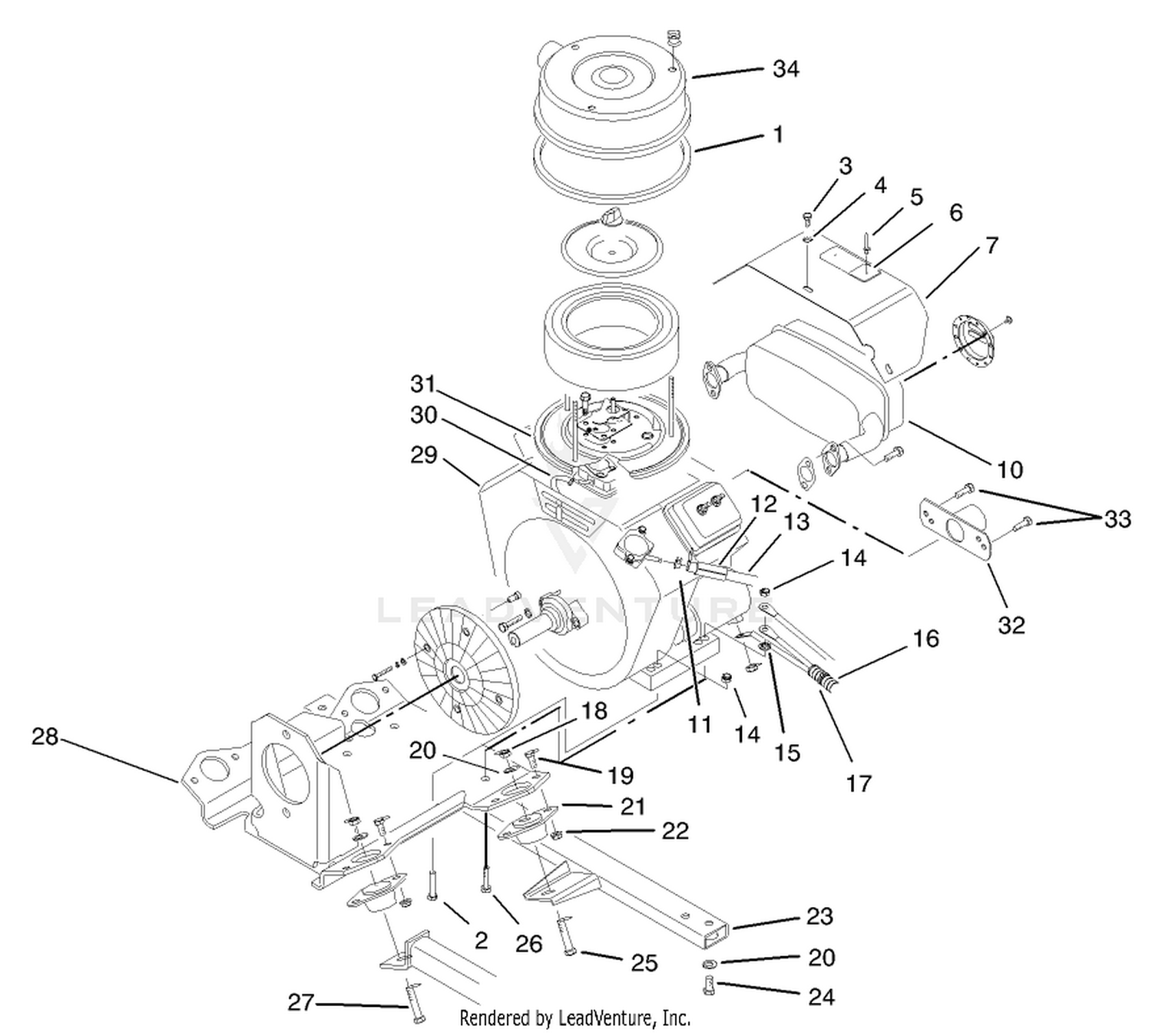 Engine Installation Assembly