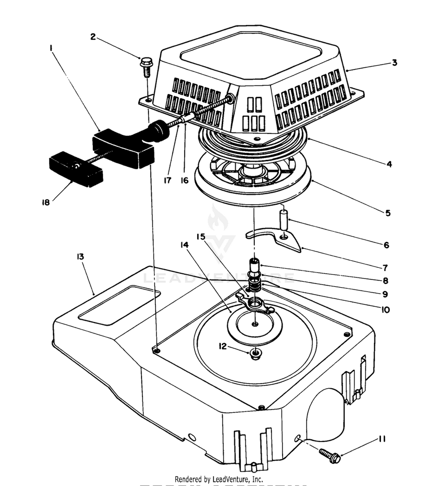 Recoil Assembly (model No. Vmh7)
