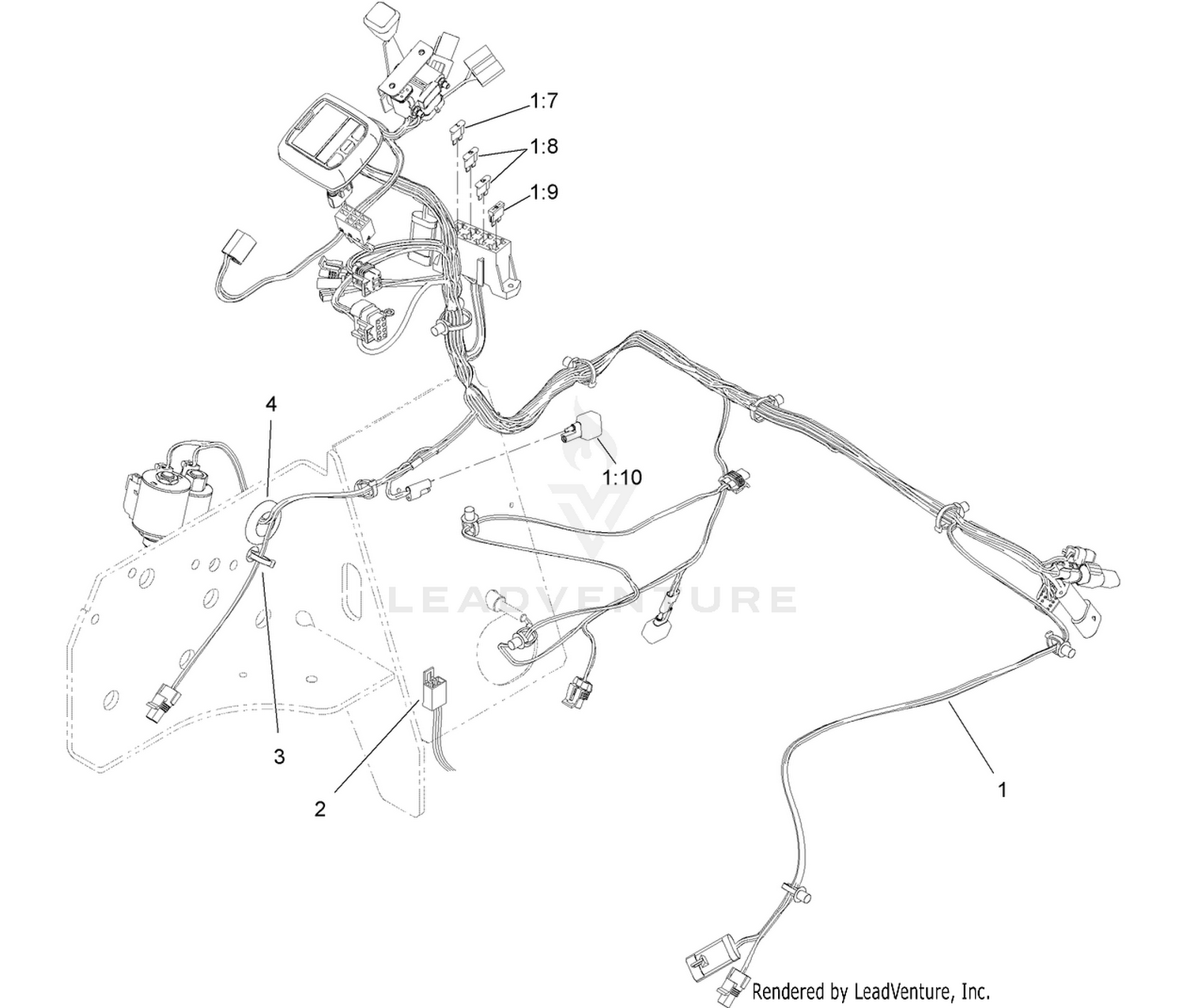 Main Wire Harness Assembly