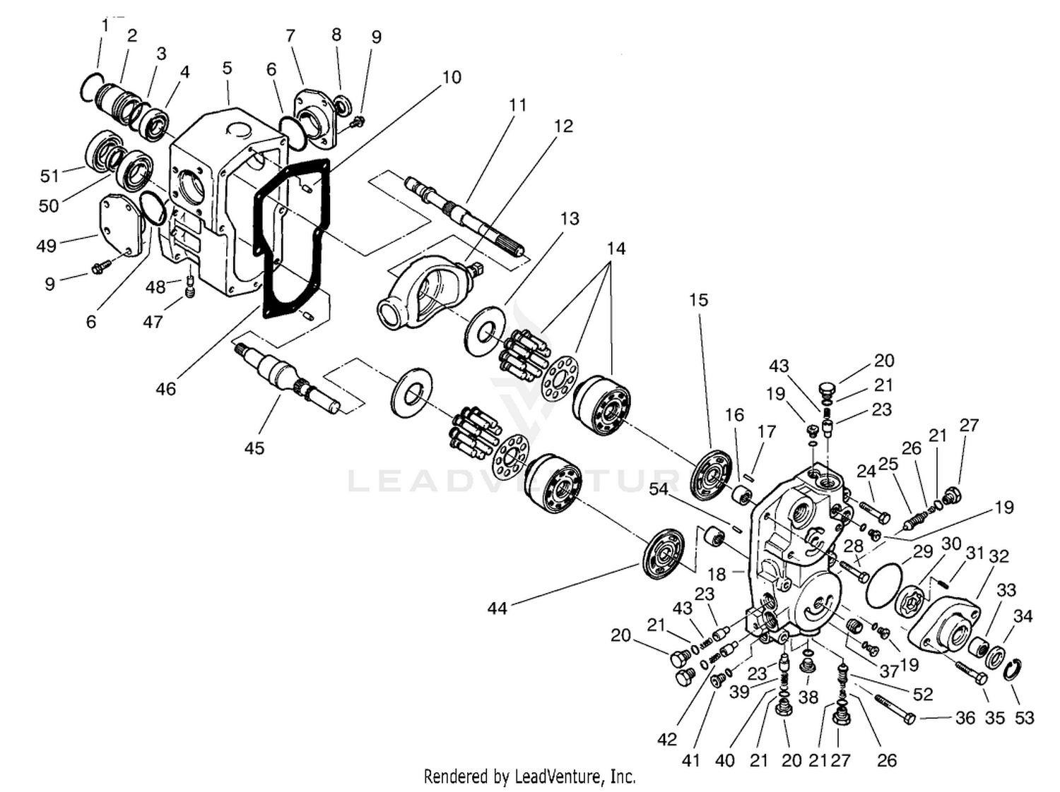 Transmission Assembly No. 75-0010