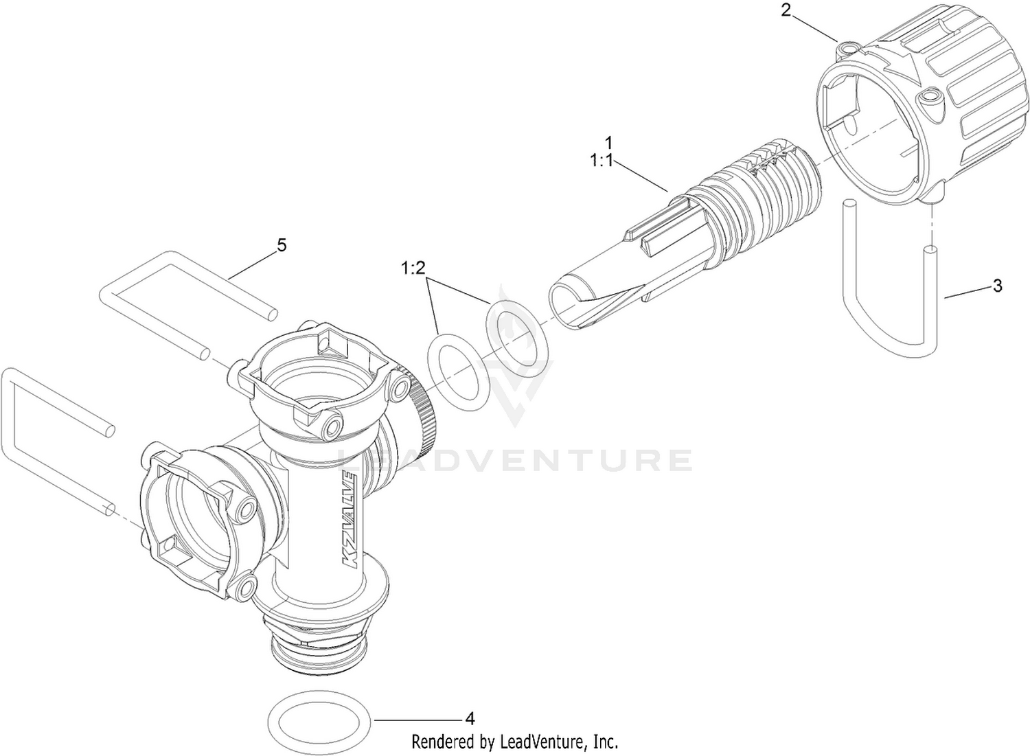 Bypass Valve Assembly No. 127-9805