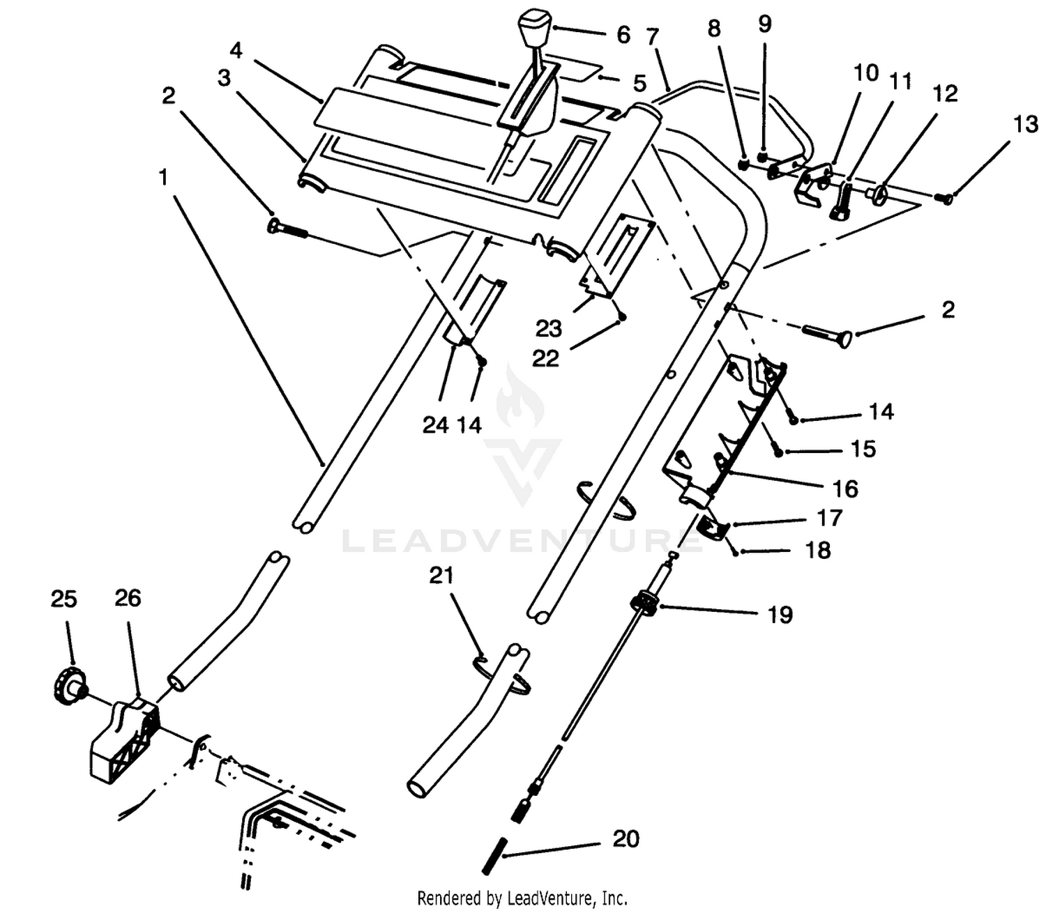S. P. Handle Assembly