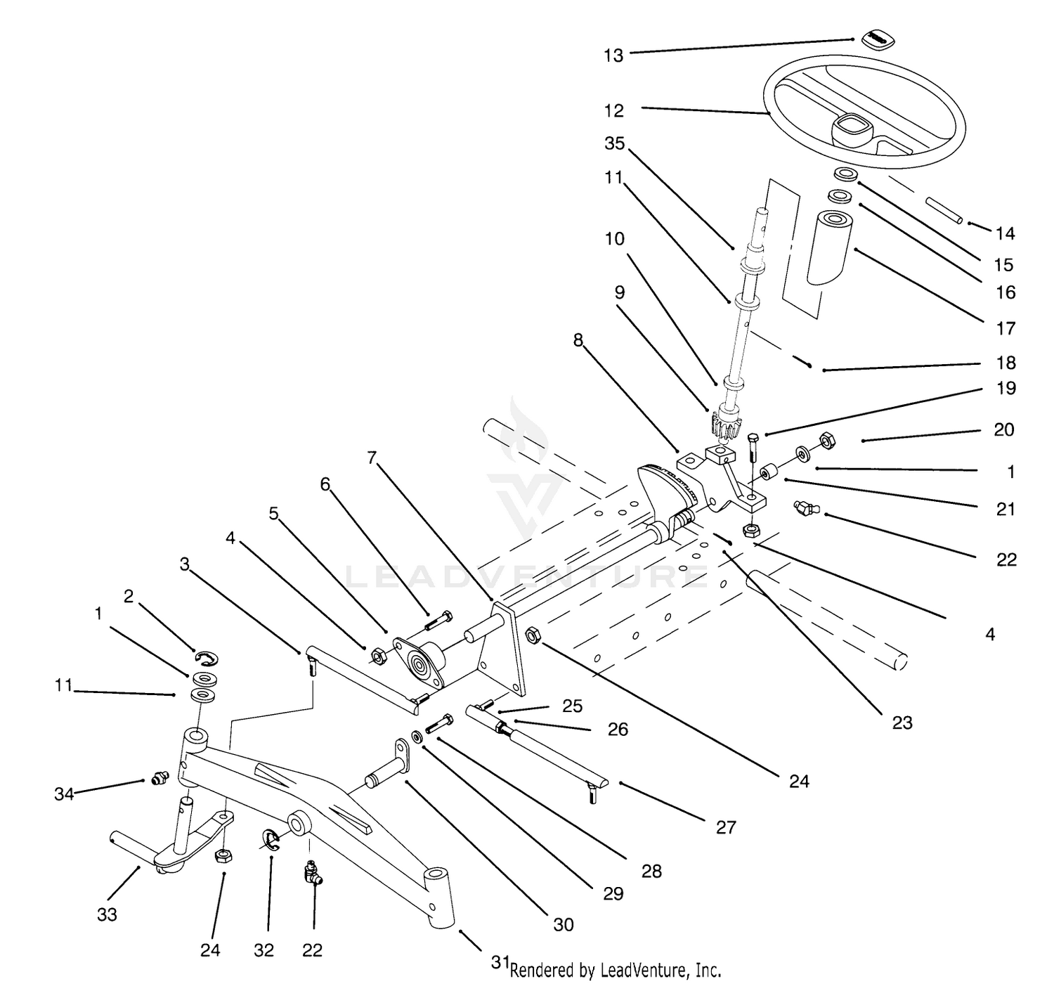 Front Axle And Steering
