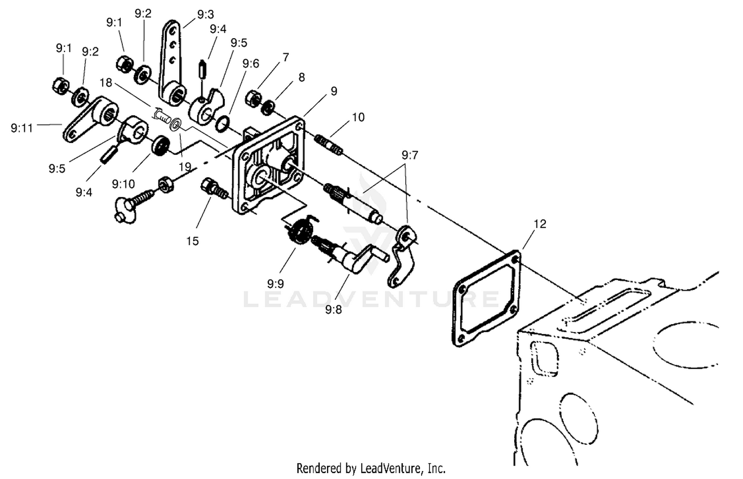 Speed Control Plate Assembly