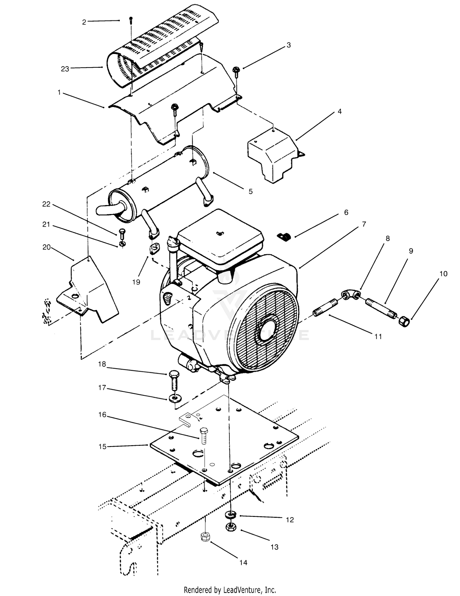 Engine And Exhaust