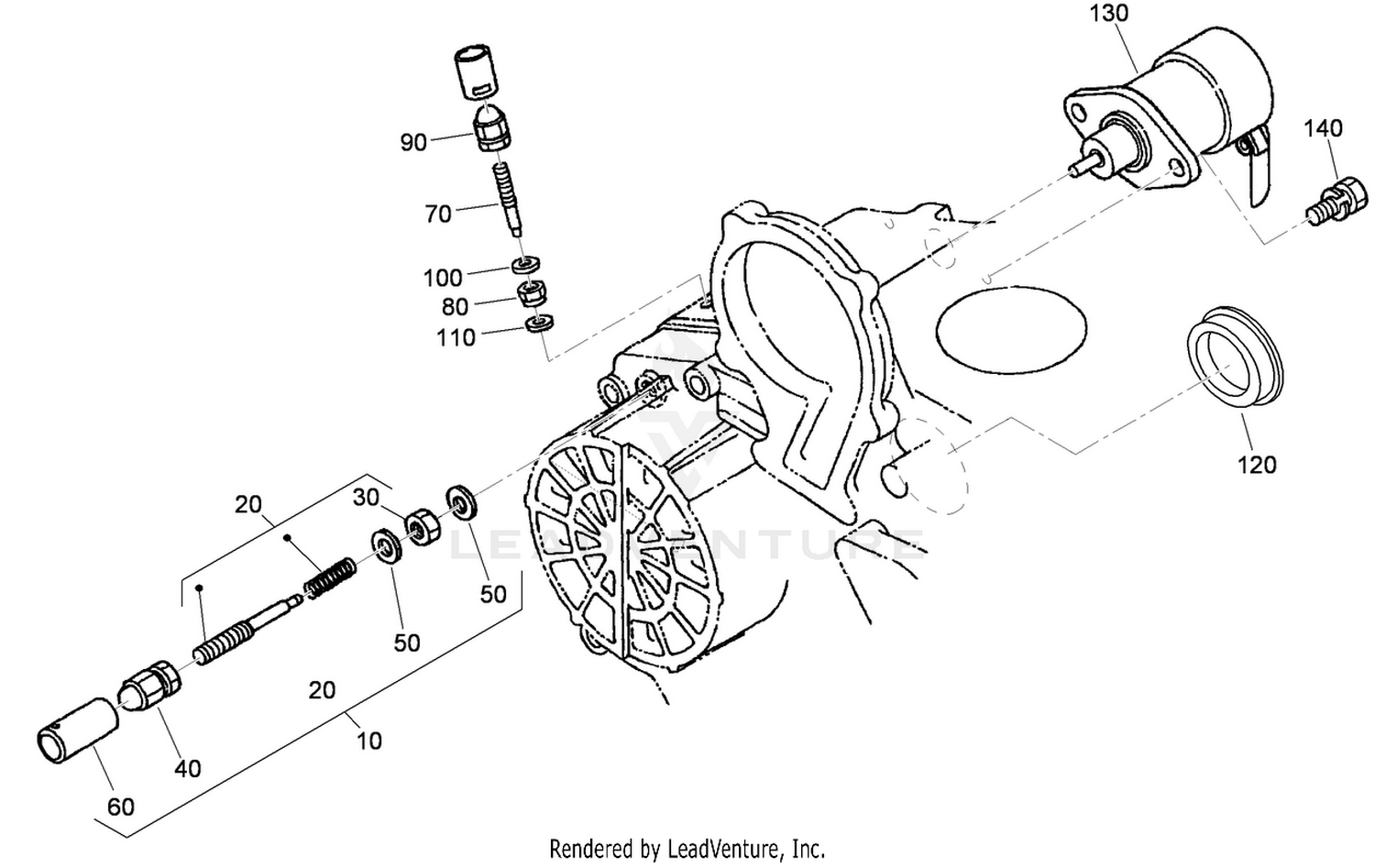 Idle Apparatus and Stop Solenoid Assembly