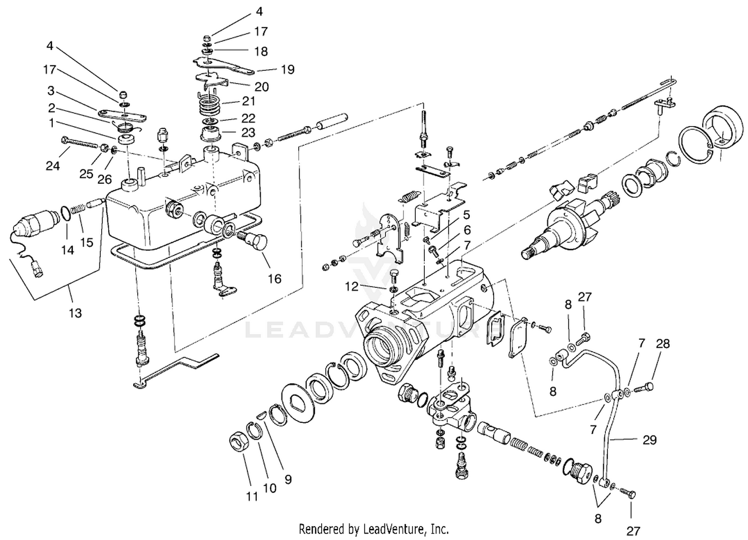 Fuel Injection Pump No. 60-5100