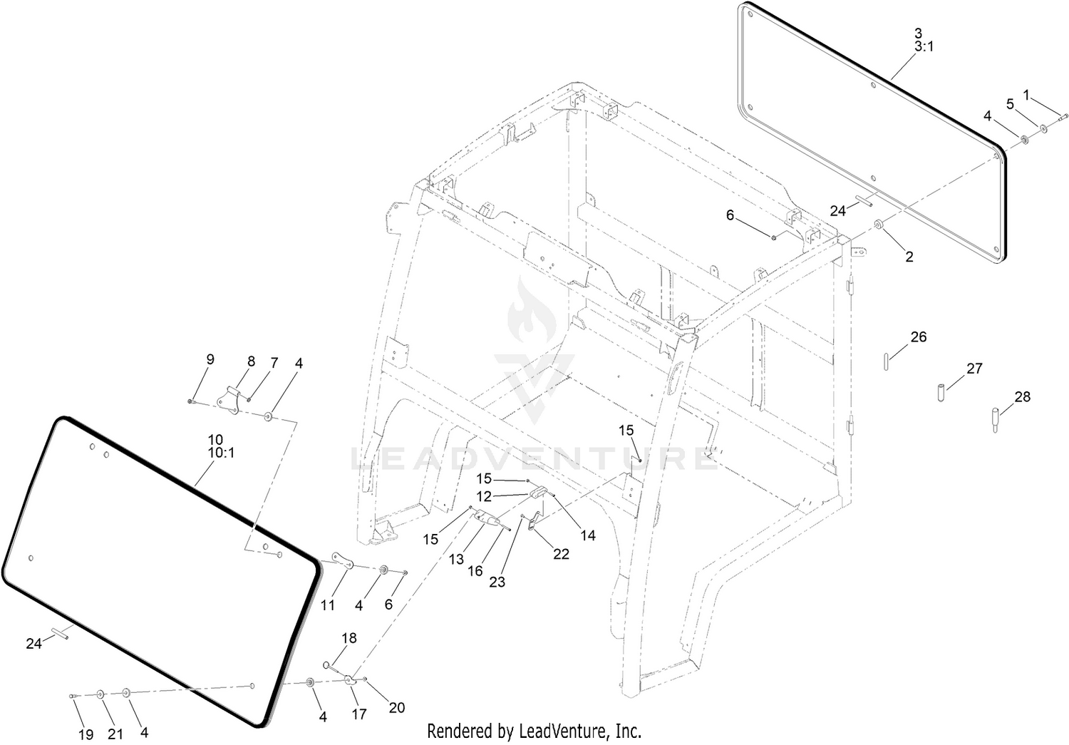Window and Latch Assembly