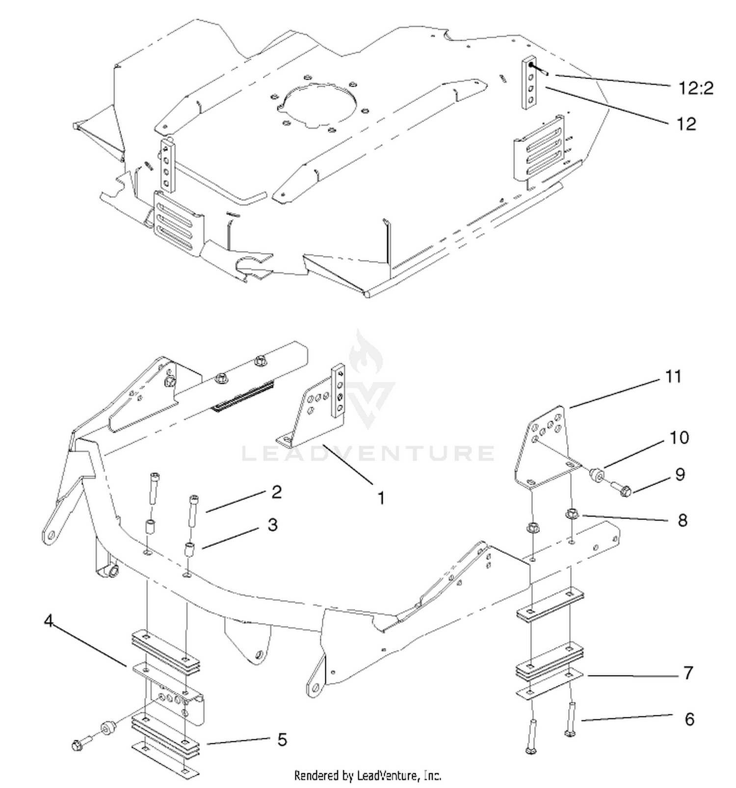 Height-Of-Cut Bracket Assembly