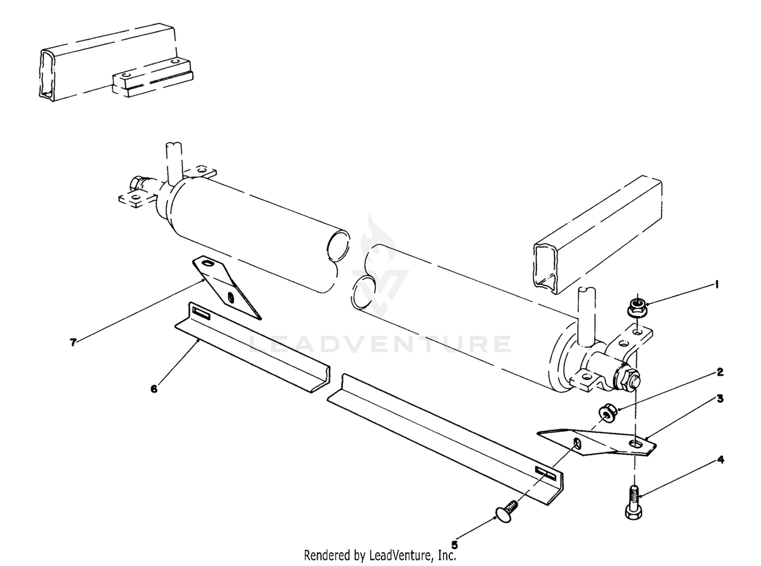 Rear Roller Scraper Kit No. 49-7400 (optional)