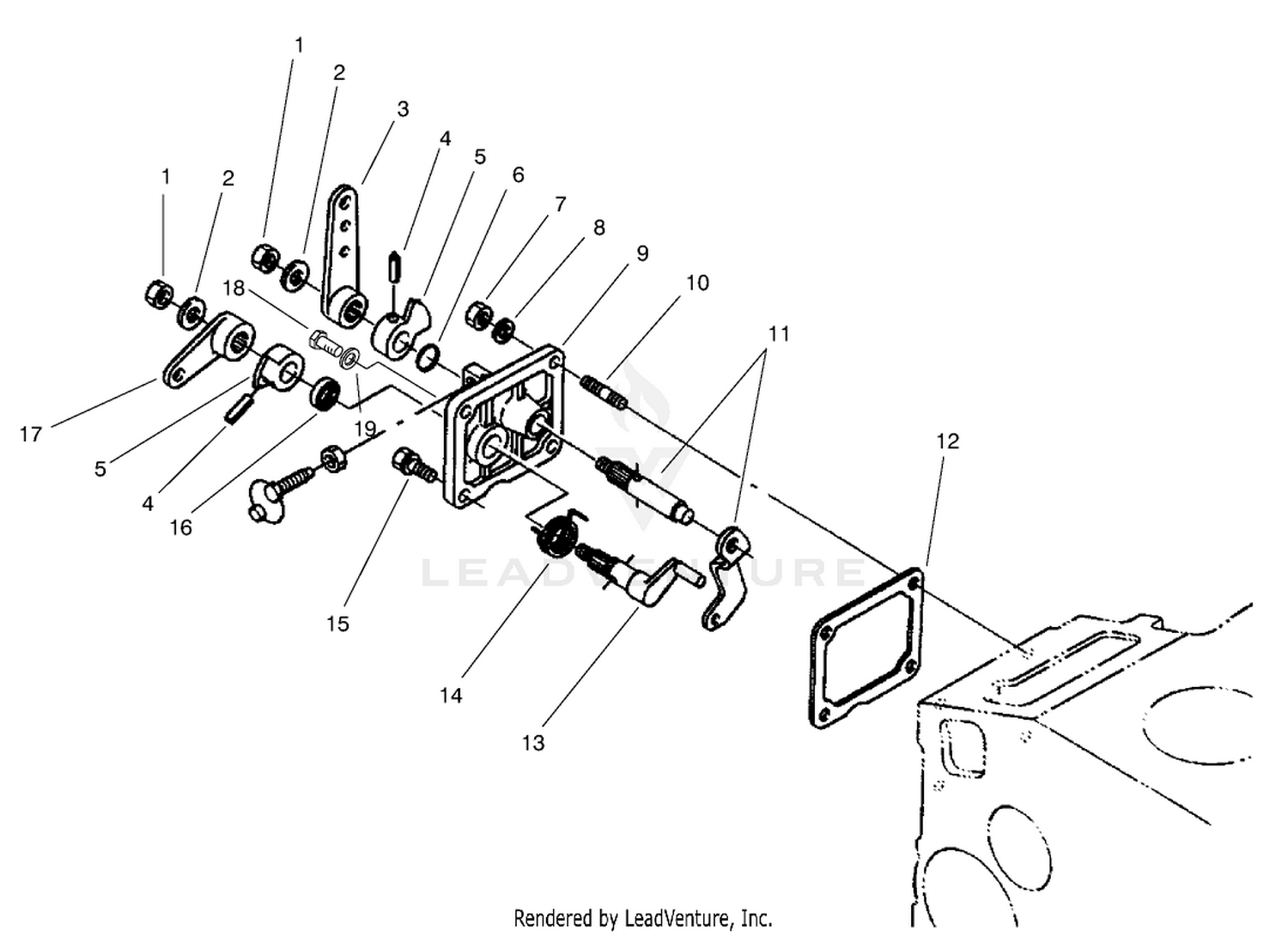 Speed Control Plate Assembly