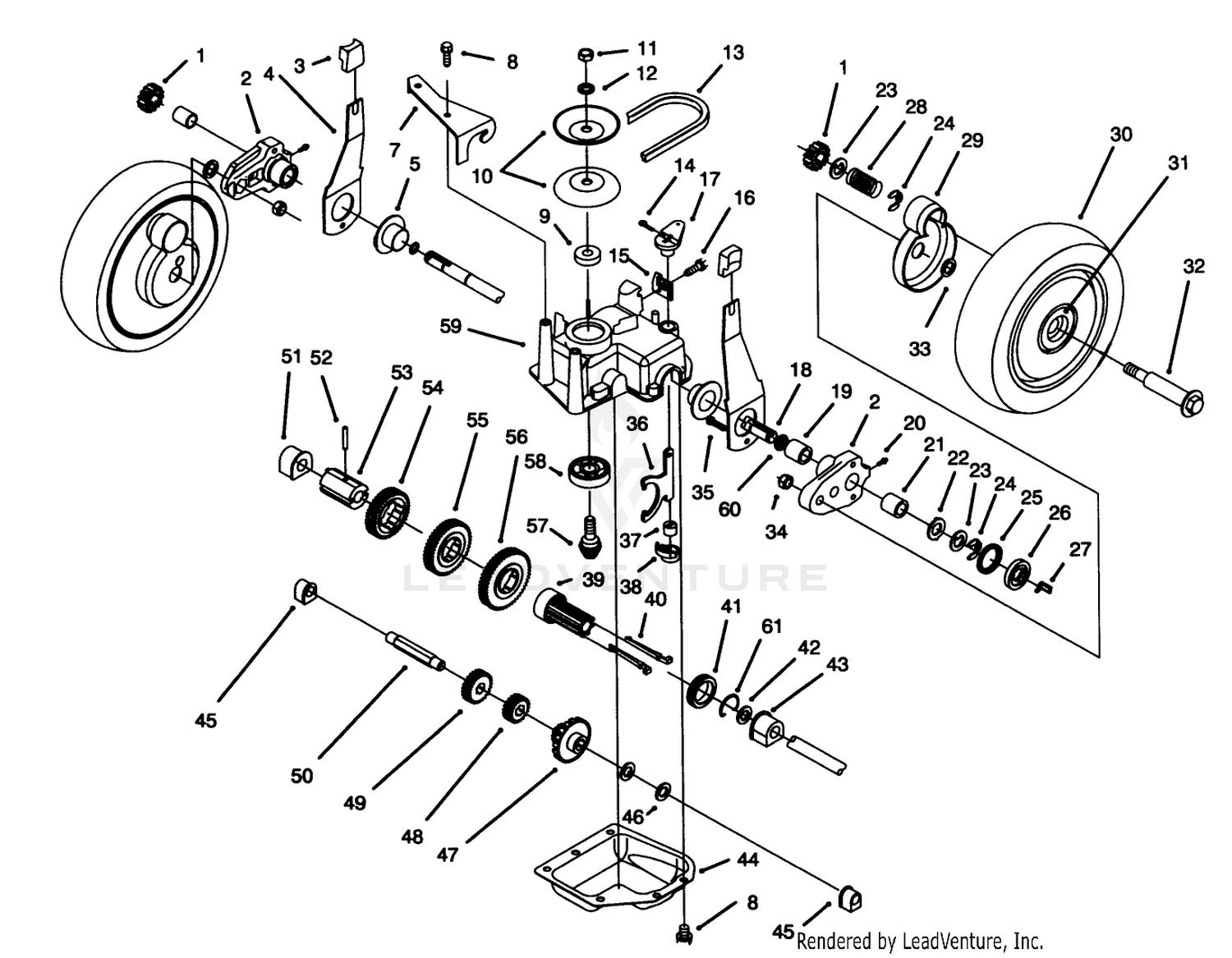 Gear Case Assembly