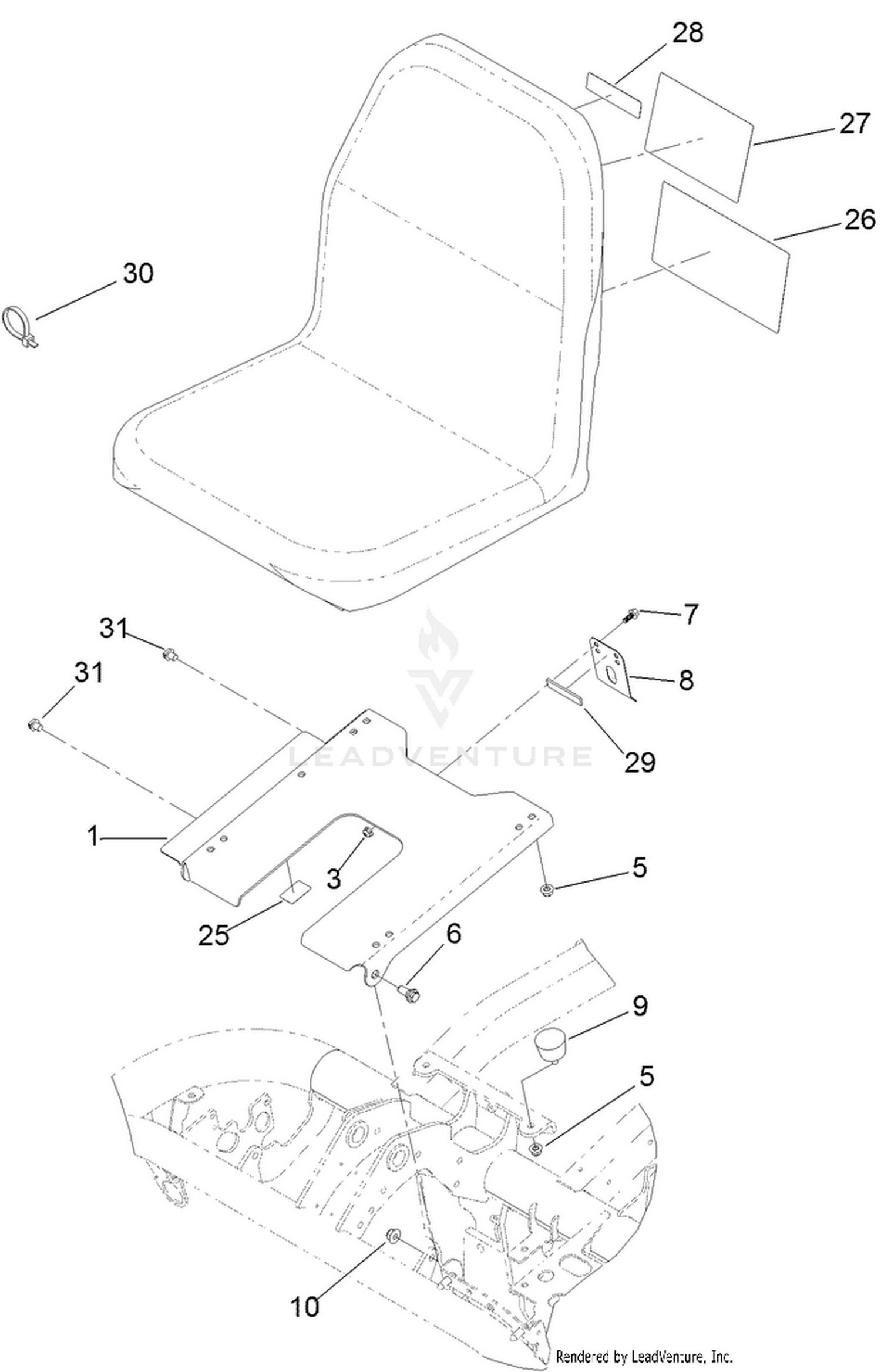 Seatbase Assembly