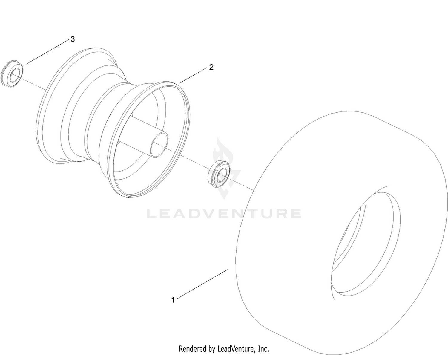 Tire Assembly No. 145-0451