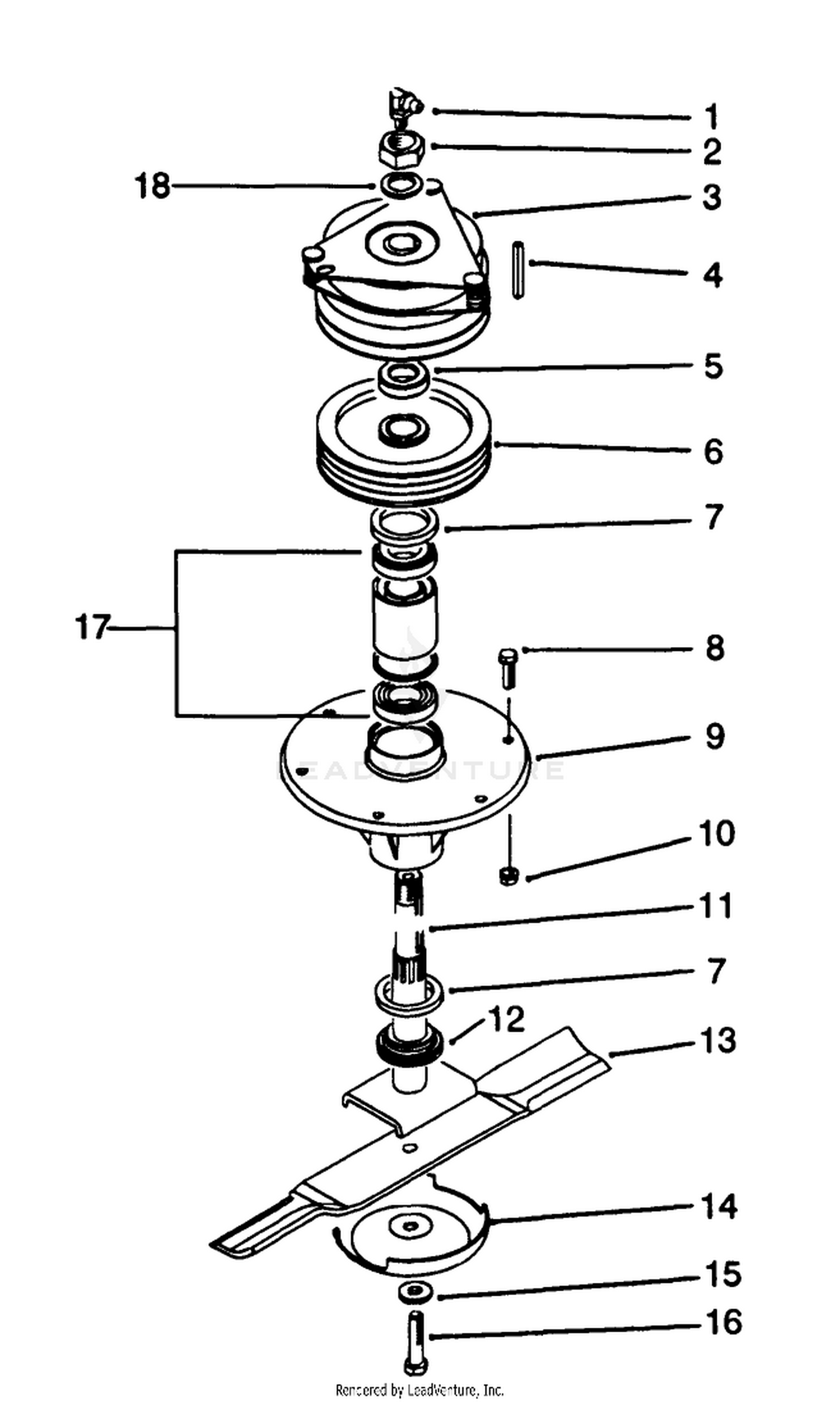 Spindle Assembly (clutch)