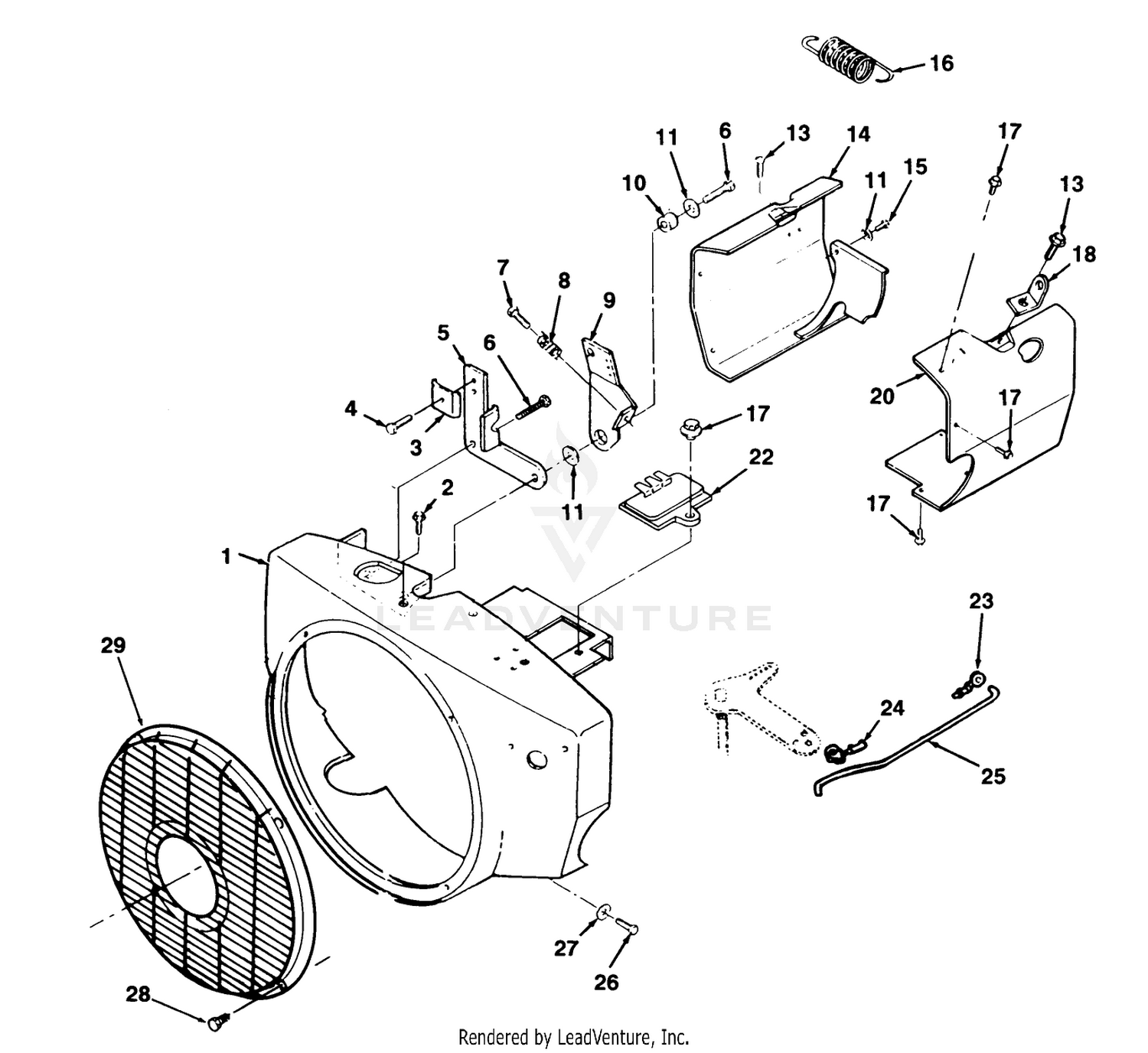 Blower Housing Assembly