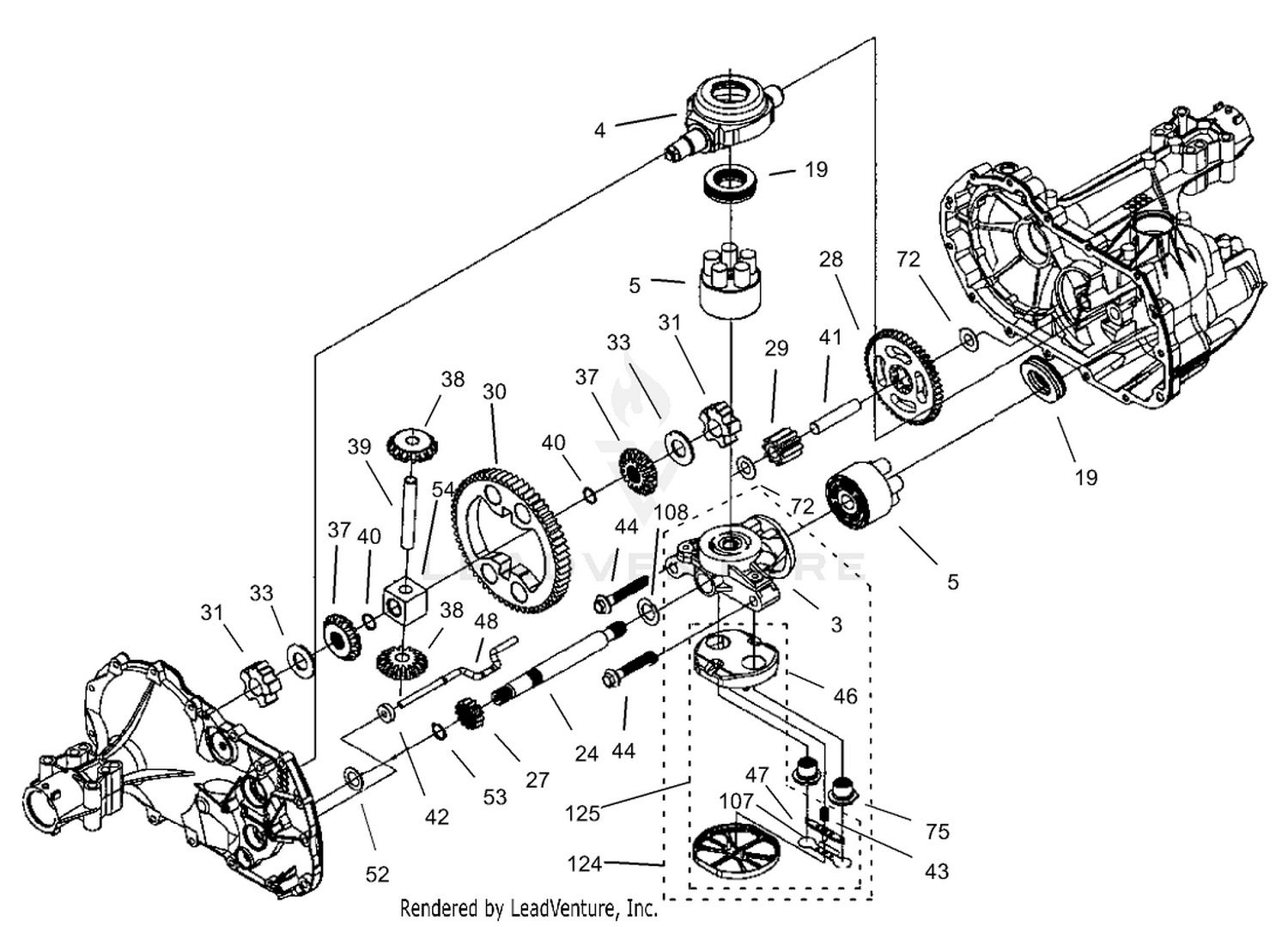 Transaxle Gear Assembly