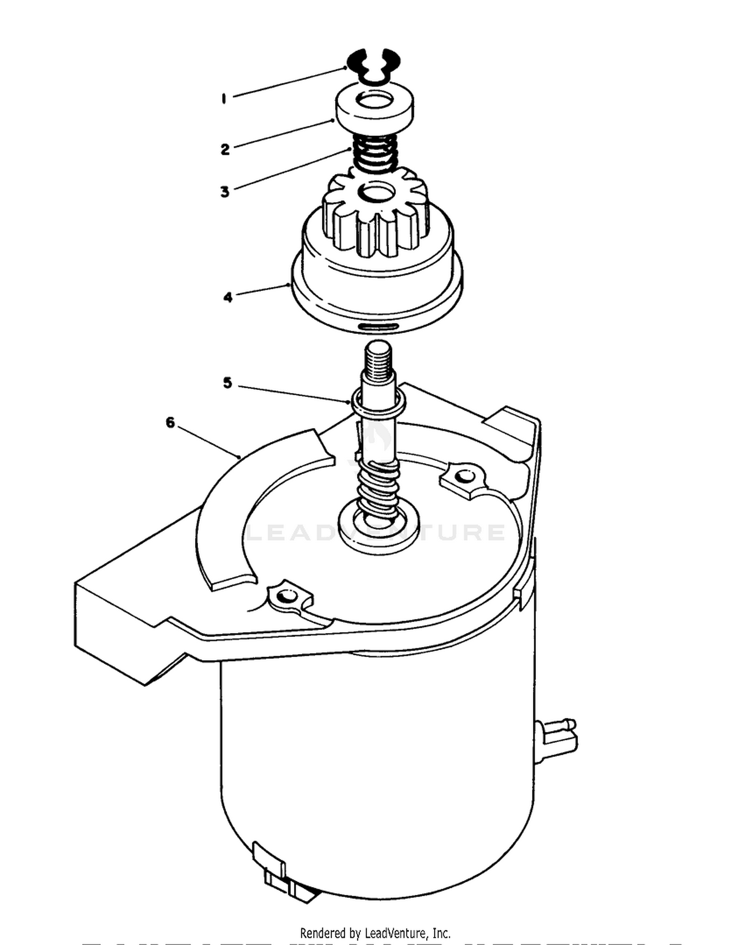 Starter Motor Assembly