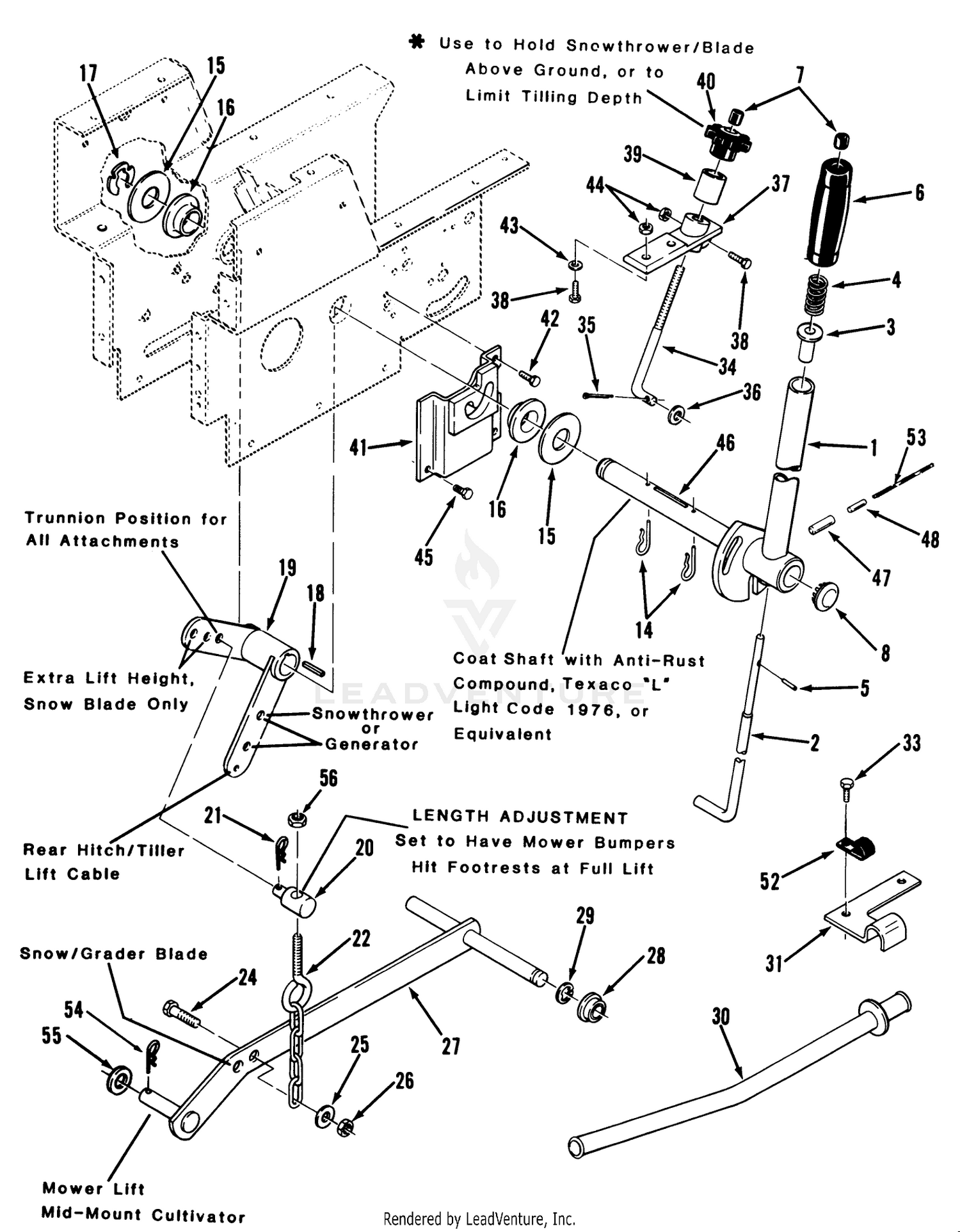 Manual Lift Linkage